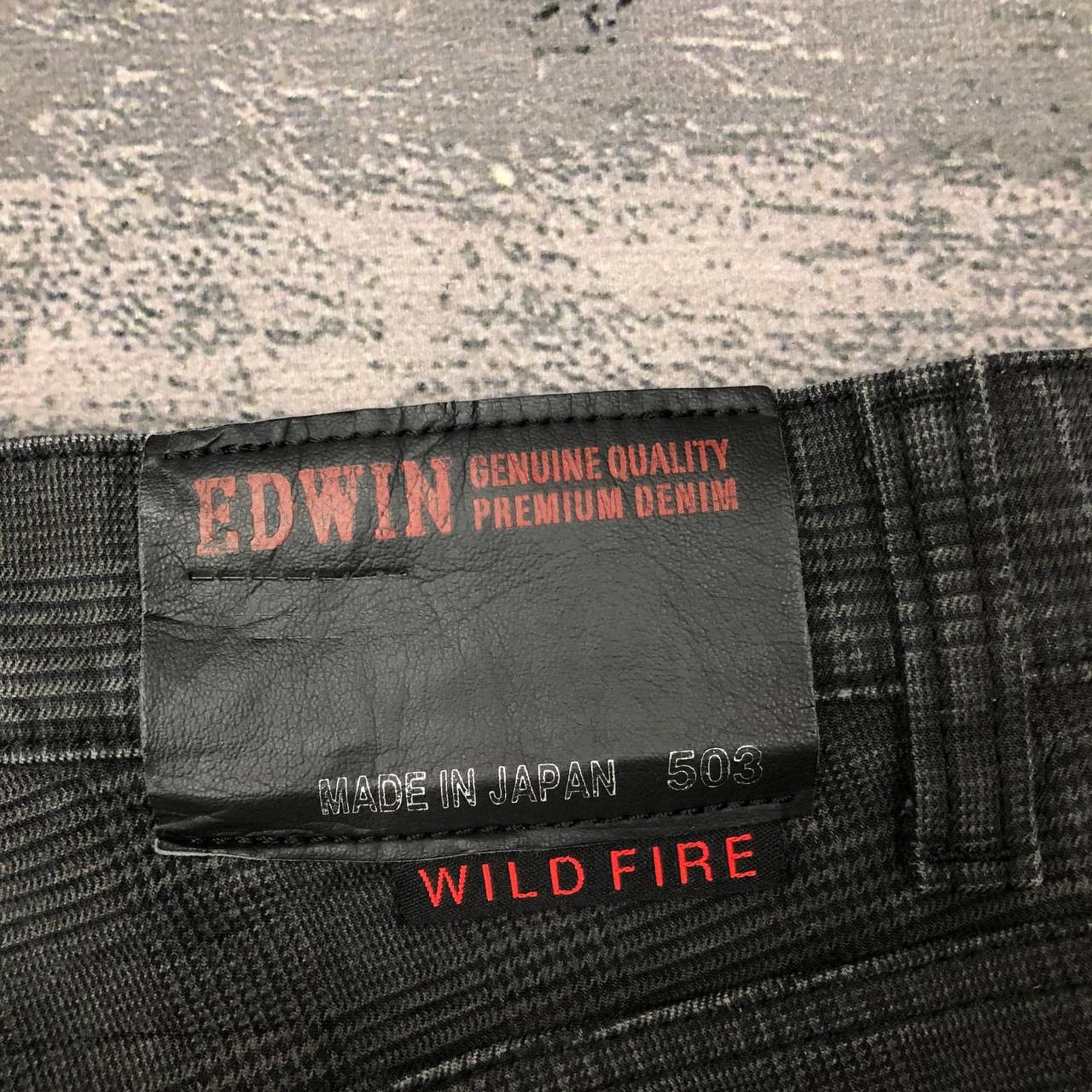 Edwin P333 EDWIN WILD FIRE HOUNDSTOOTH SLIMFIT PANTS Size US 36 / EU 52 - 9 Thumbnail