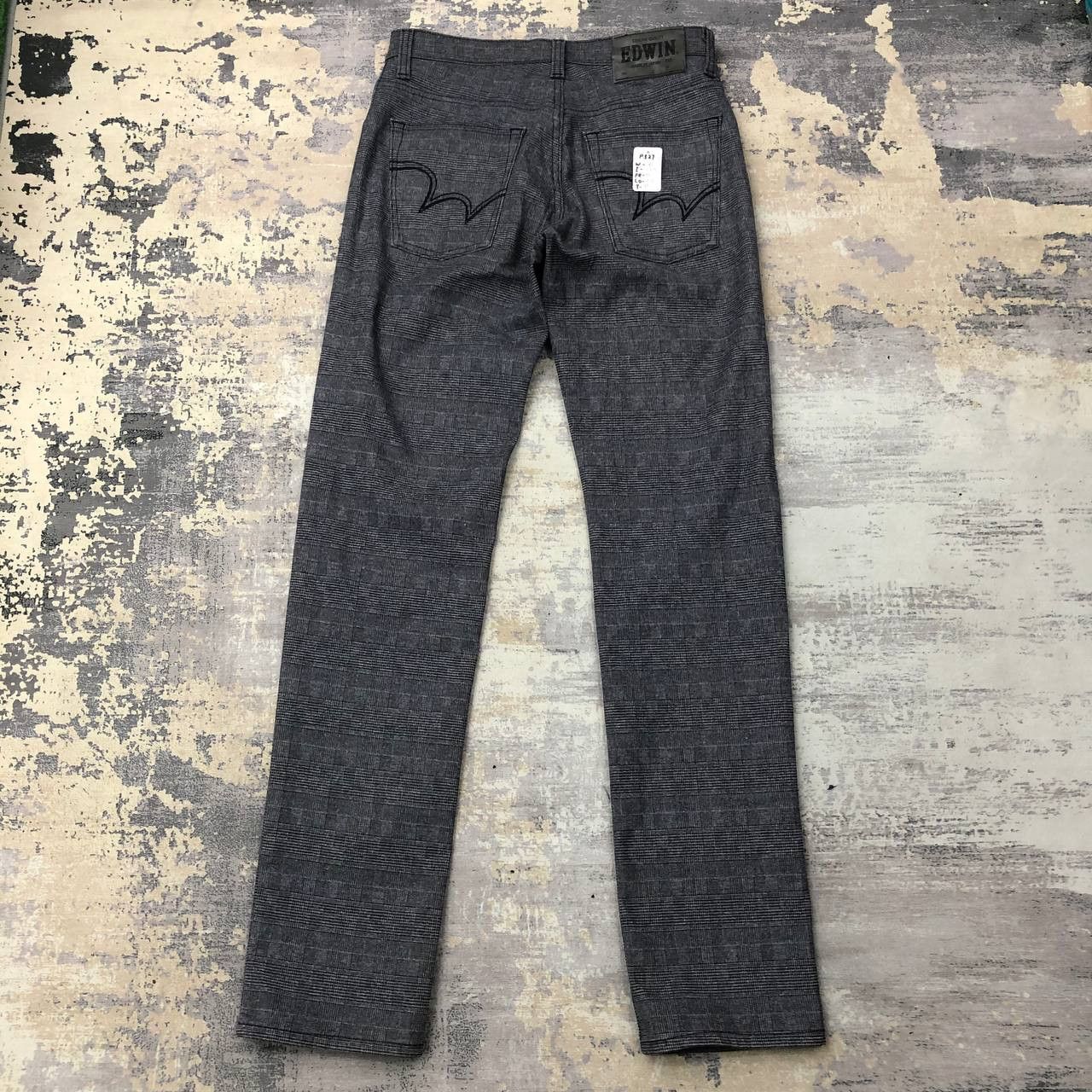 Edwin P327 EDWIN HOUNDSTOOTH SKINNY DENIM PANTS Size US 31 - 1 Thumbnail