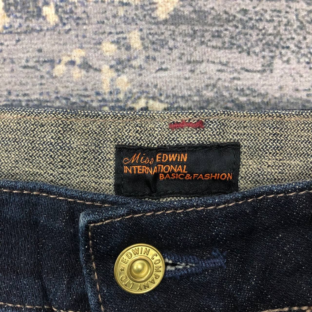 Edwin P325 MISS EDWIN INTERNATIONAL FLARED JEANS Size 30" / US 8 / IT 44 - 6 Thumbnail