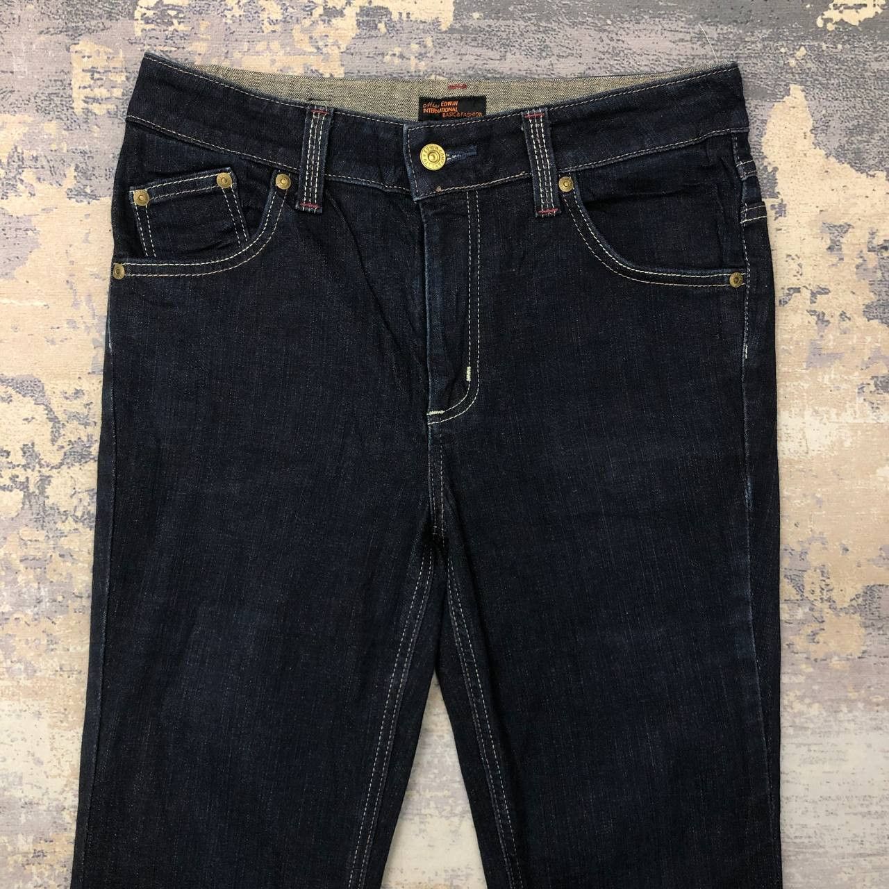 Edwin P325 MISS EDWIN INTERNATIONAL FLARED JEANS Size 30" / US 8 / IT 44 - 3 Thumbnail