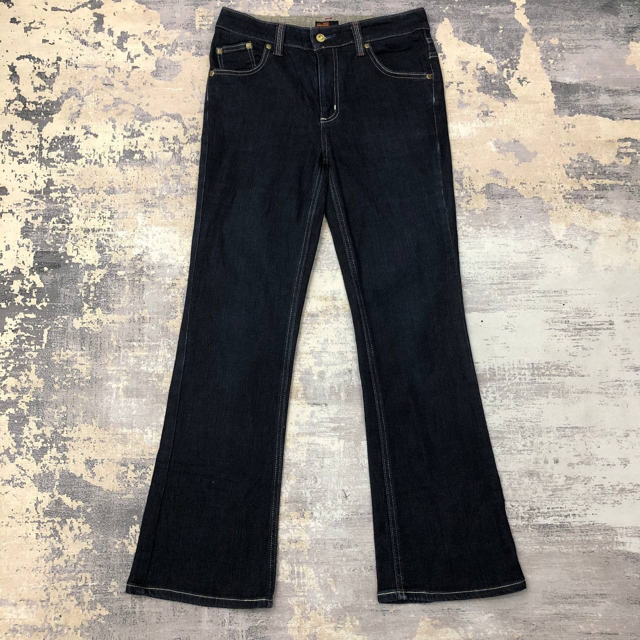 Edwin P325 MISS EDWIN INTERNATIONAL FLARED JEANS Size 30" / US 8 / IT 44 - 2 Thumbnail