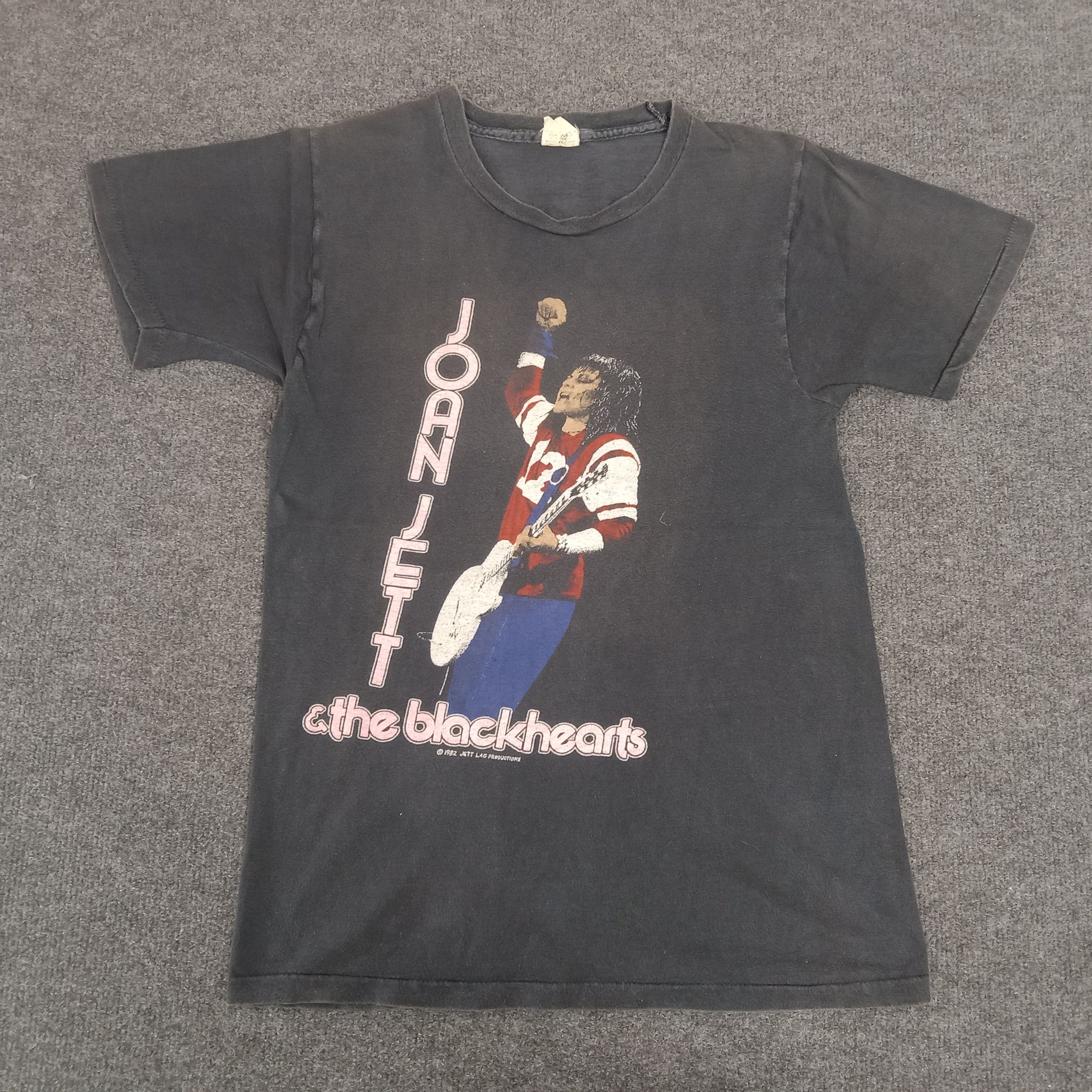 Band Tees × Vintage Vintage 80's JOAN JETT & The Blackheads American Singer Tee Size US XS / EU 42 / 0 - 1 Thumbnail