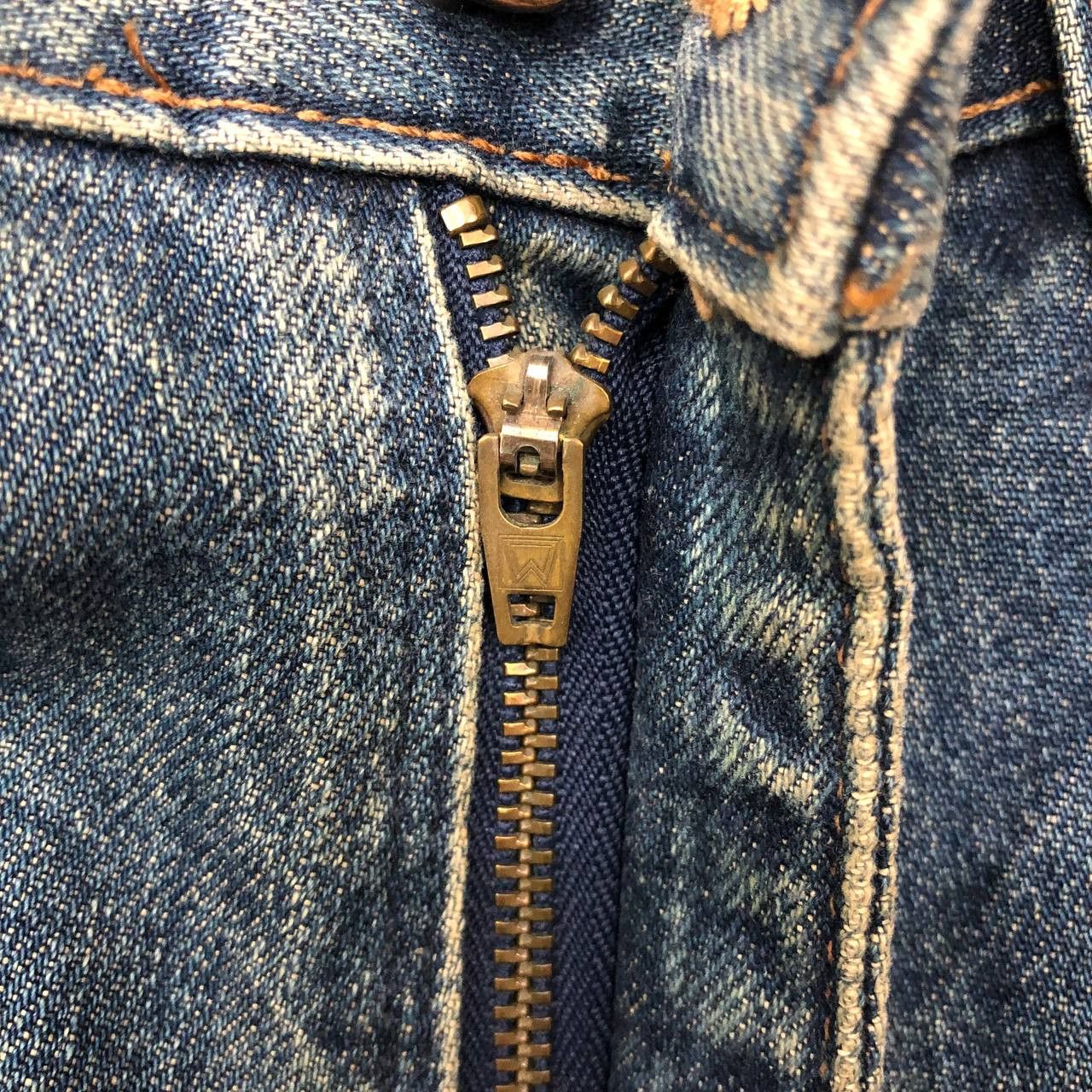 Wrangler P300 VTG WRANGLER BLUE BELL RIPPED JEANS Size US 32 / EU 48 - 11 Thumbnail