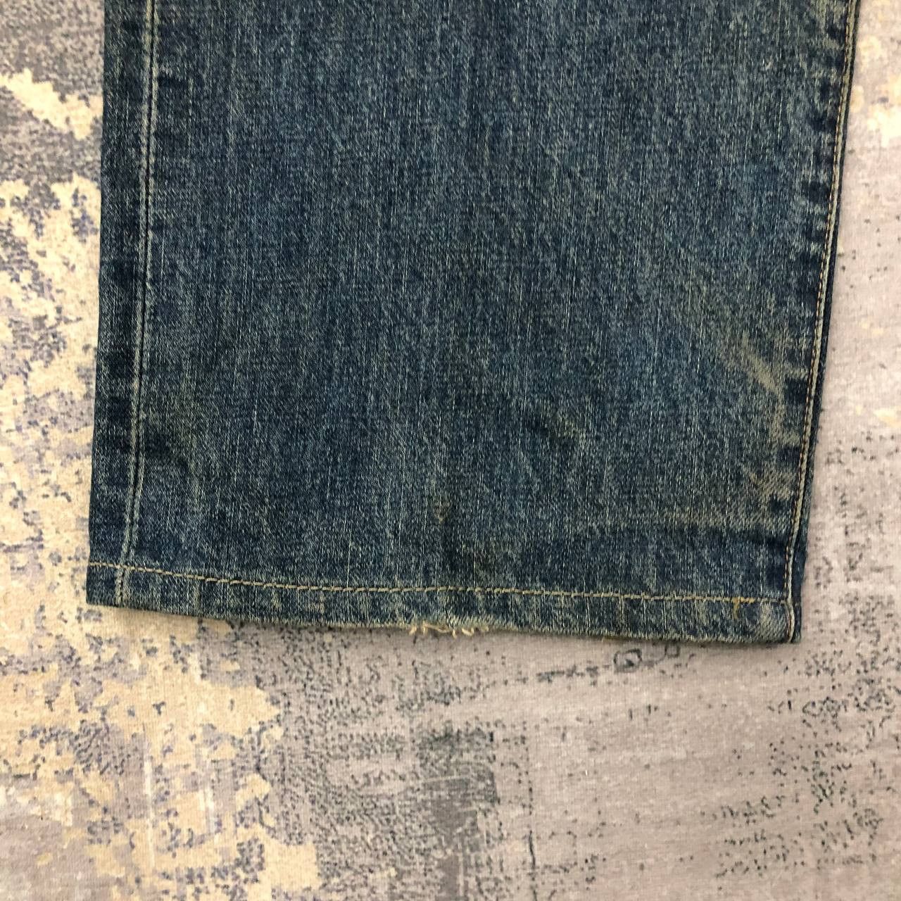 Wrangler P300 VTG WRANGLER BLUE BELL RIPPED JEANS Size US 32 / EU 48 - 13 Thumbnail