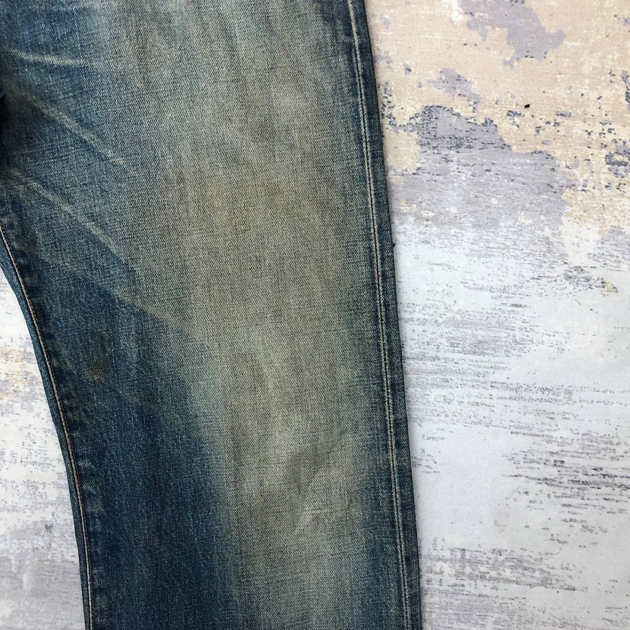 Wrangler P300 VTG WRANGLER BLUE BELL RIPPED JEANS Size US 32 / EU 48 - 8 Thumbnail