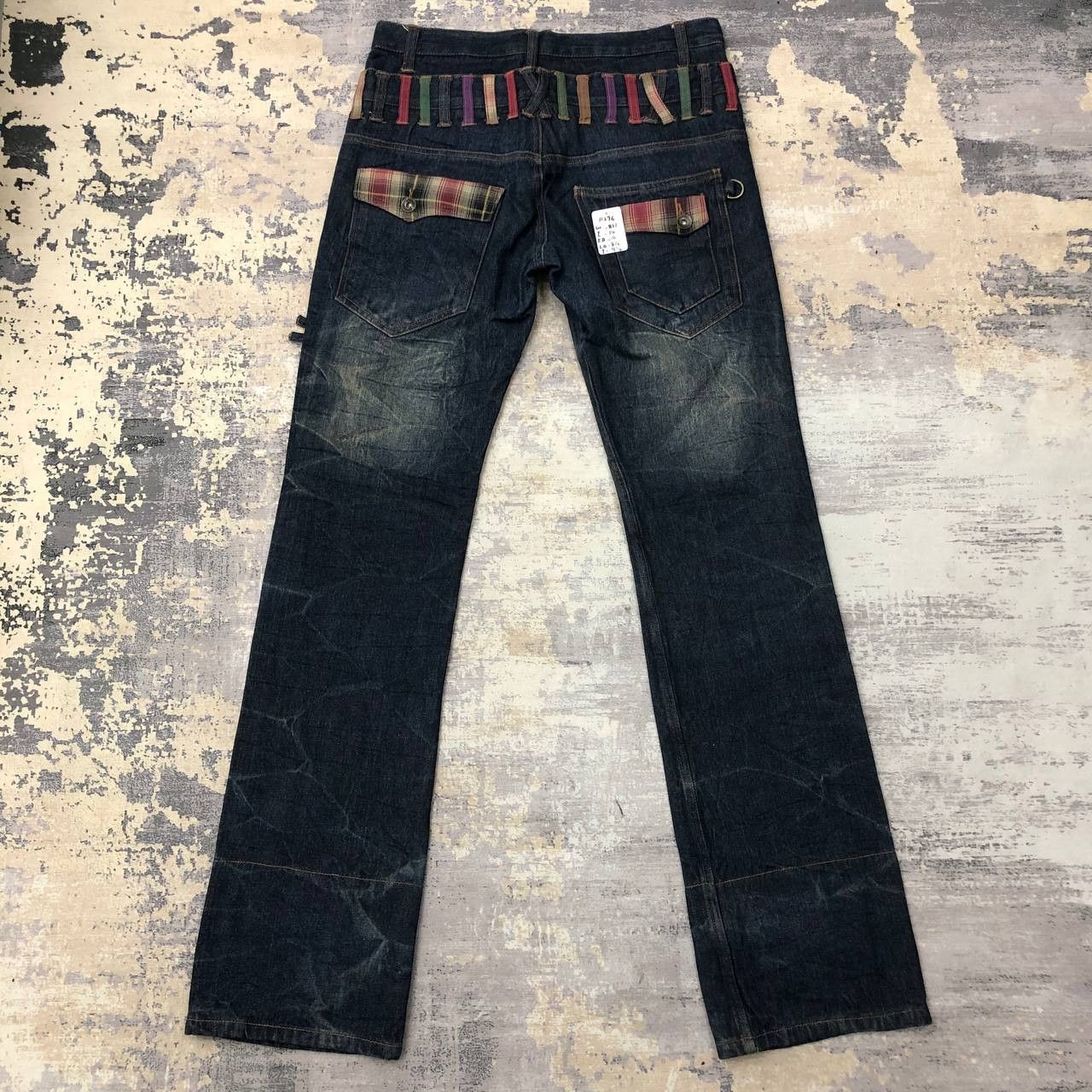 Japanese Brand P296 DOUBLEFOCUS FLARED DOUBLE WAIST JEANS Size US 32 / EU 48 - 2 Thumbnail