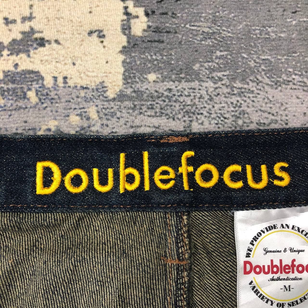 Japanese Brand P296 DOUBLEFOCUS FLARED DOUBLE WAIST JEANS Size US 32 / EU 48 - 6 Thumbnail