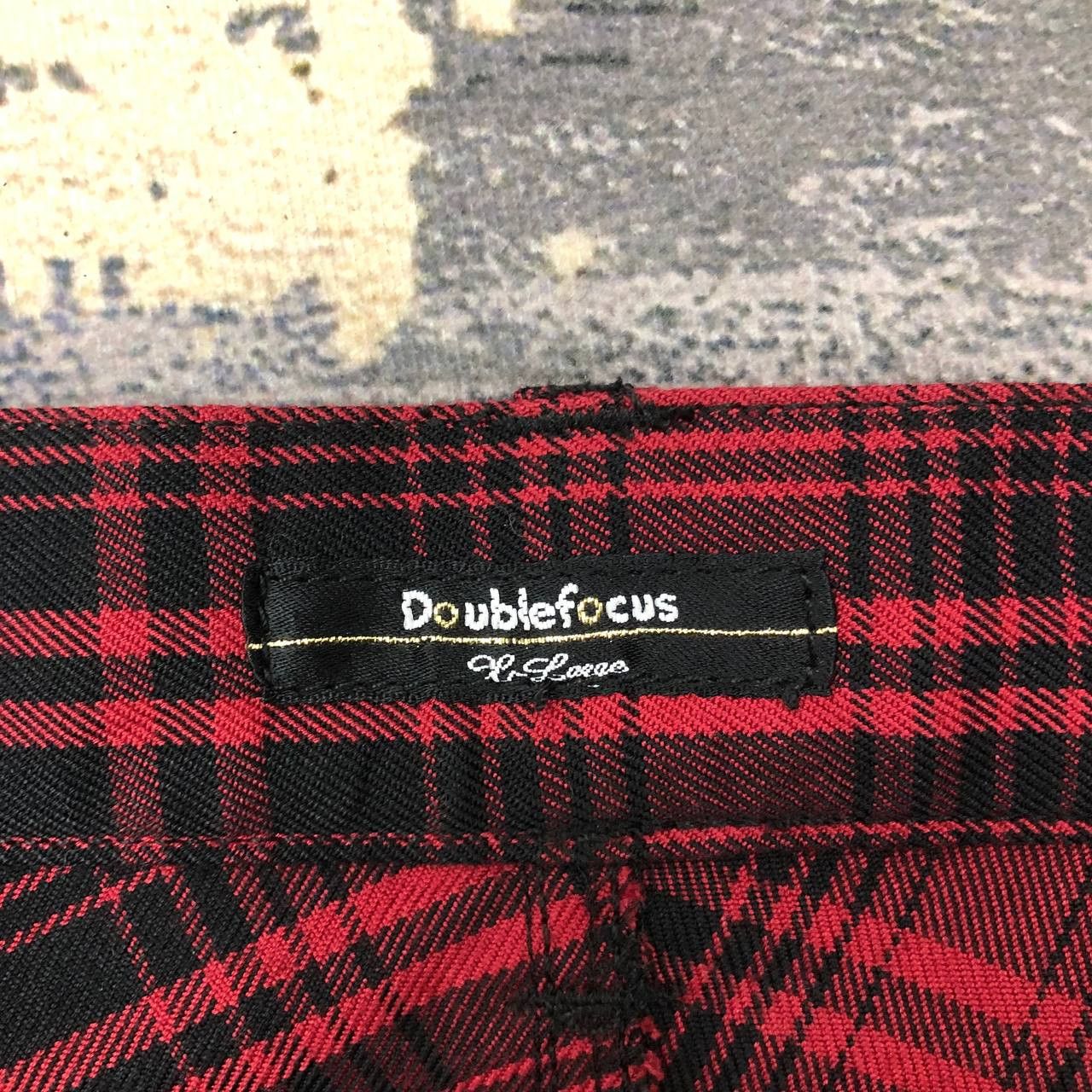 Japanese Brand × Seditionaries P292 DOUBLE FOCUS TARTAN FLARED DOUBLE WAIST CARGO PANTS Size US 34 / EU 50 - 5 Thumbnail
