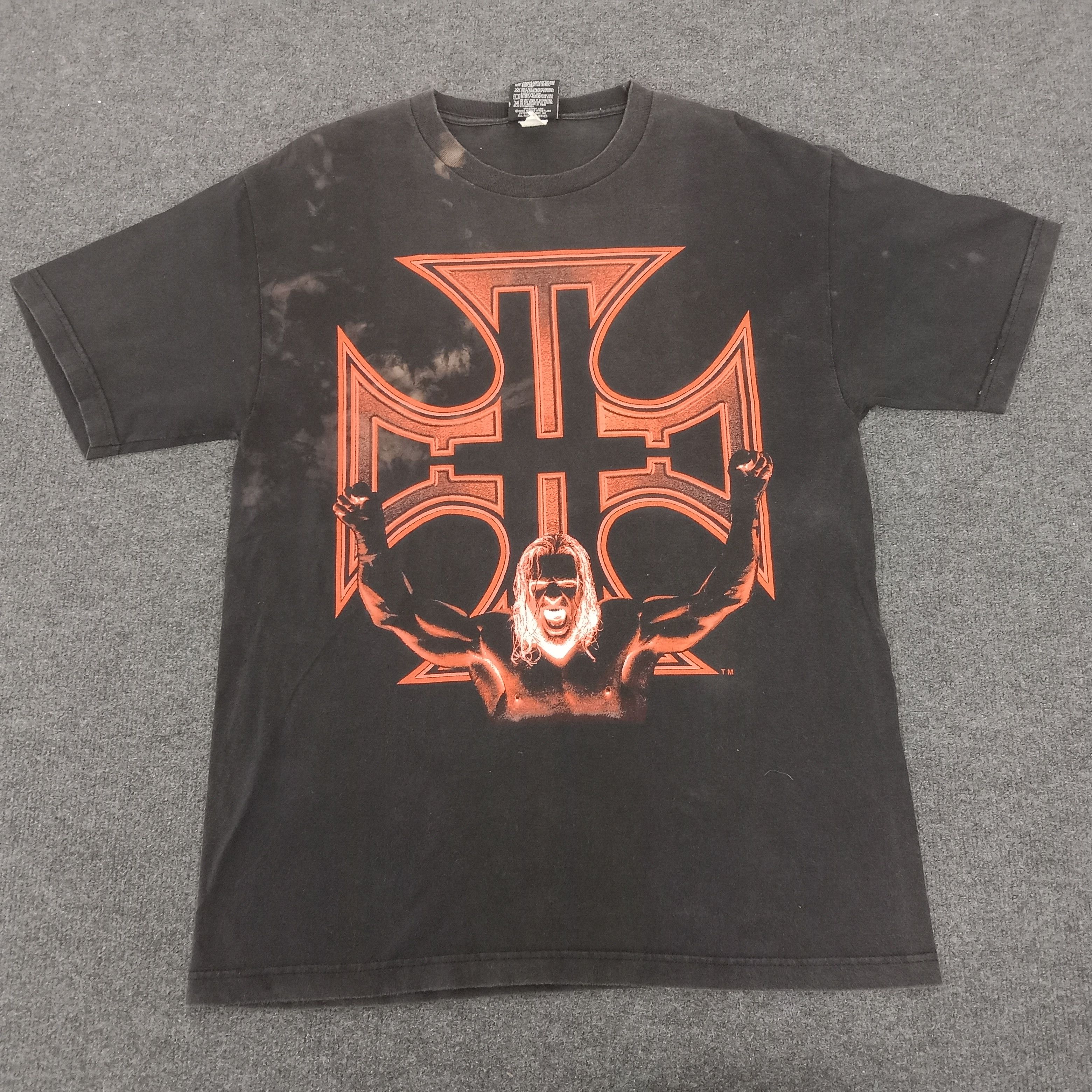 Vintage × WWE × WWF TRIPLE H WWE WWF American Entertainment Sport Tshirt Size US L / EU 52-54 / 3 - 1 Thumbnail