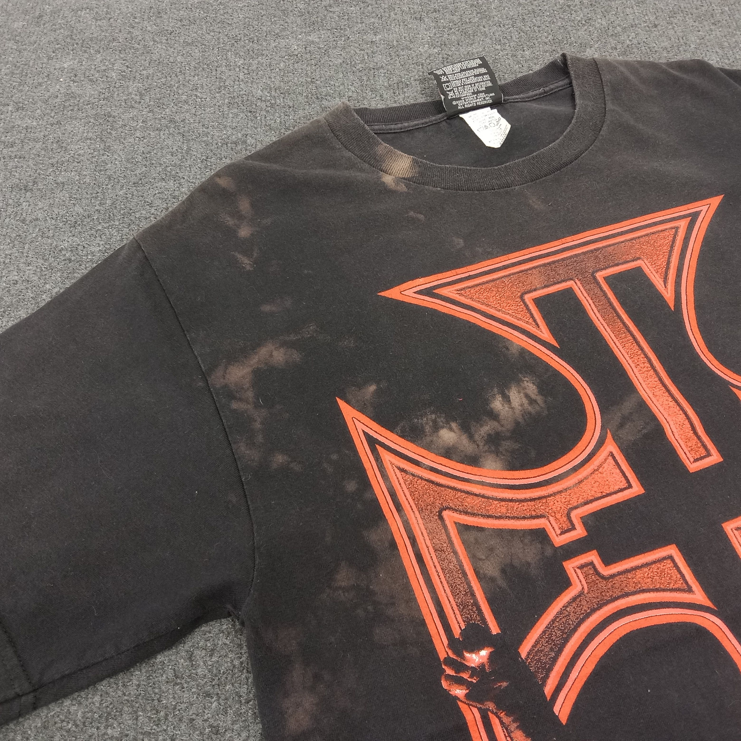 Vintage × WWE × WWF TRIPLE H WWE WWF American Entertainment Sport Tshirt Size US L / EU 52-54 / 3 - 10 Thumbnail