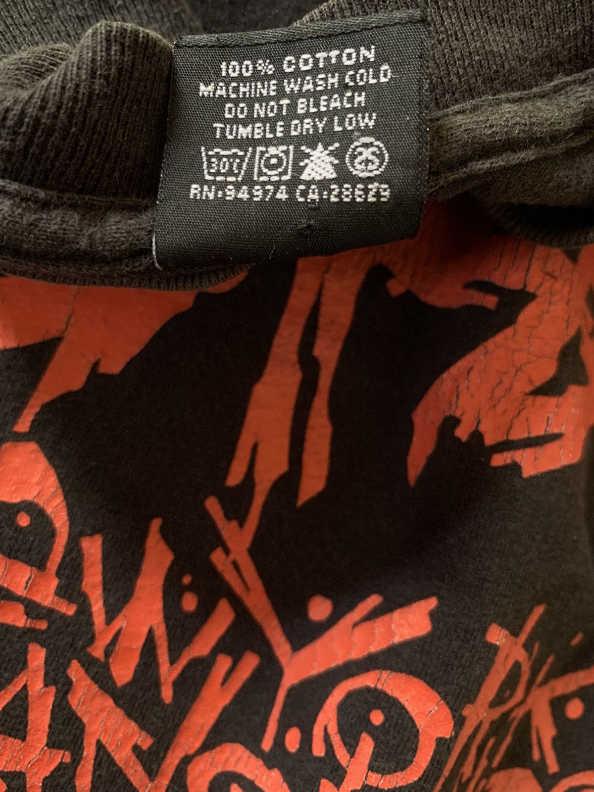 Stussy Vintage Stussy x pushead world tour t shirt Size US L / EU 52-54 / 3 - 4 Thumbnail