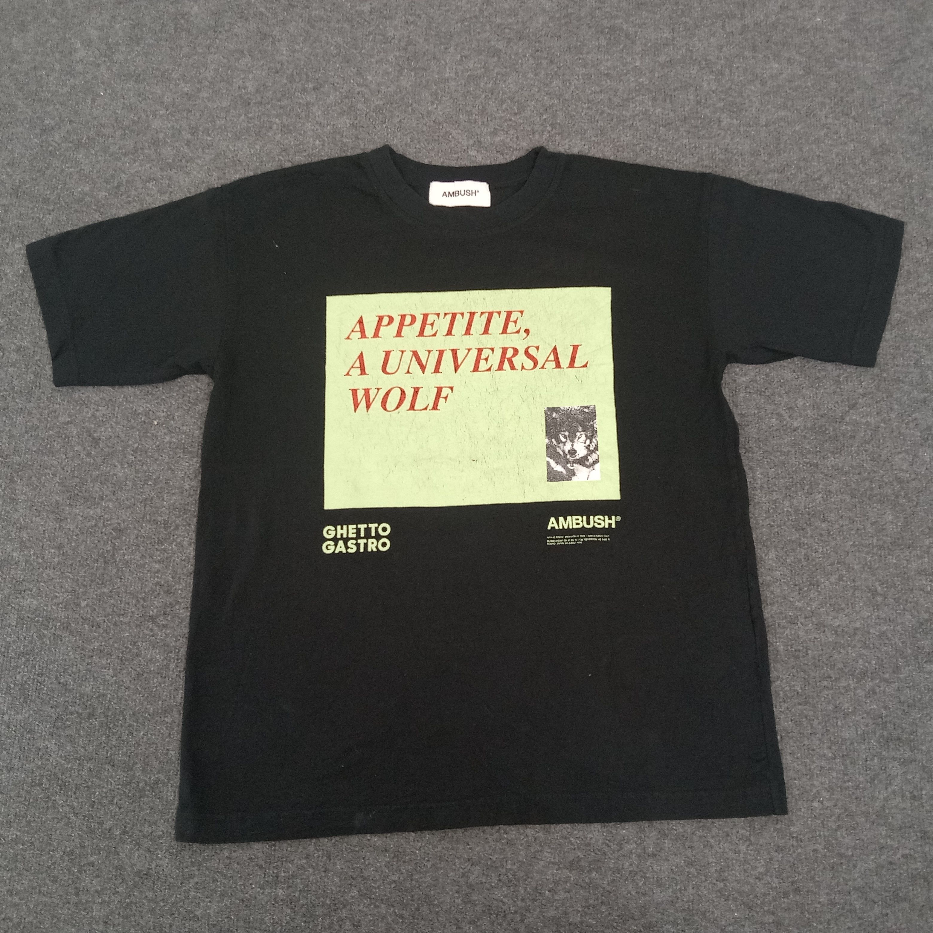 Ambush Design × Japanese Brand × Vintage AMBUSH Japanese Brand Designer Tshirt Size US M / EU 48-50 / 2 - 1 Thumbnail