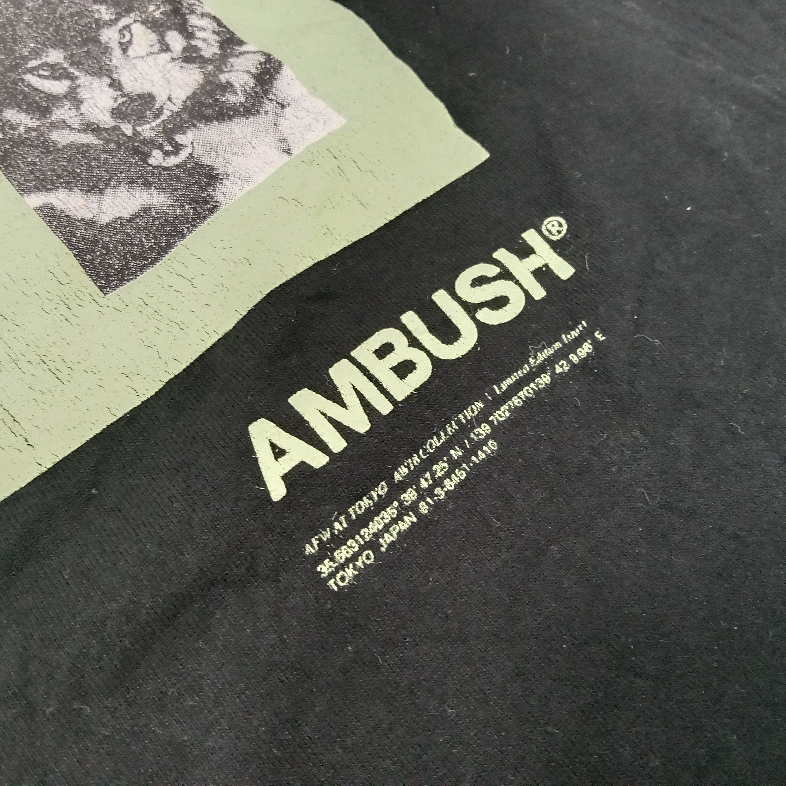 Ambush Design × Japanese Brand × Vintage AMBUSH Japanese Brand Designer Tshirt Size US M / EU 48-50 / 2 - 3 Thumbnail