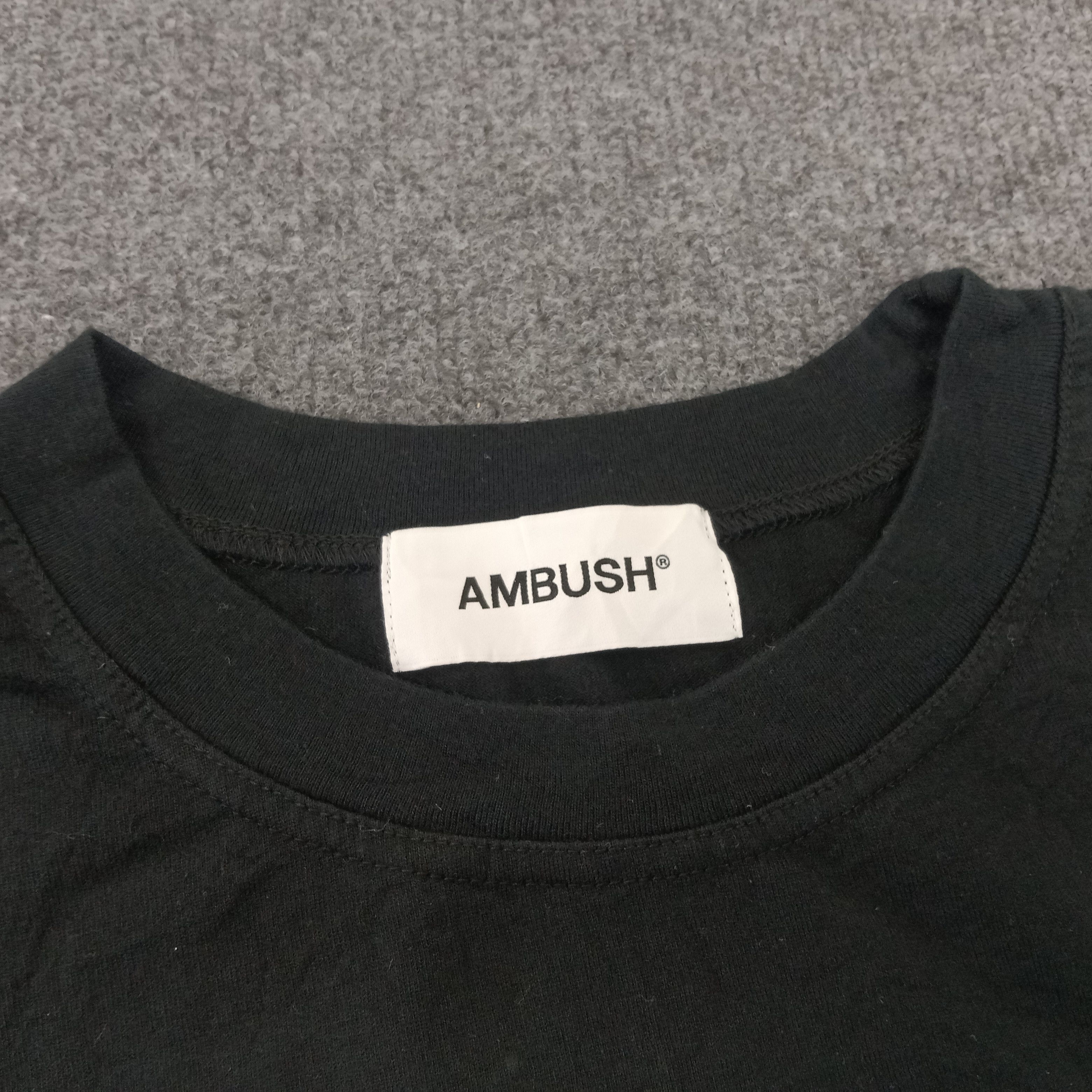 Ambush Design × Japanese Brand × Vintage AMBUSH Japanese Brand Designer Tshirt Size US M / EU 48-50 / 2 - 6 Thumbnail
