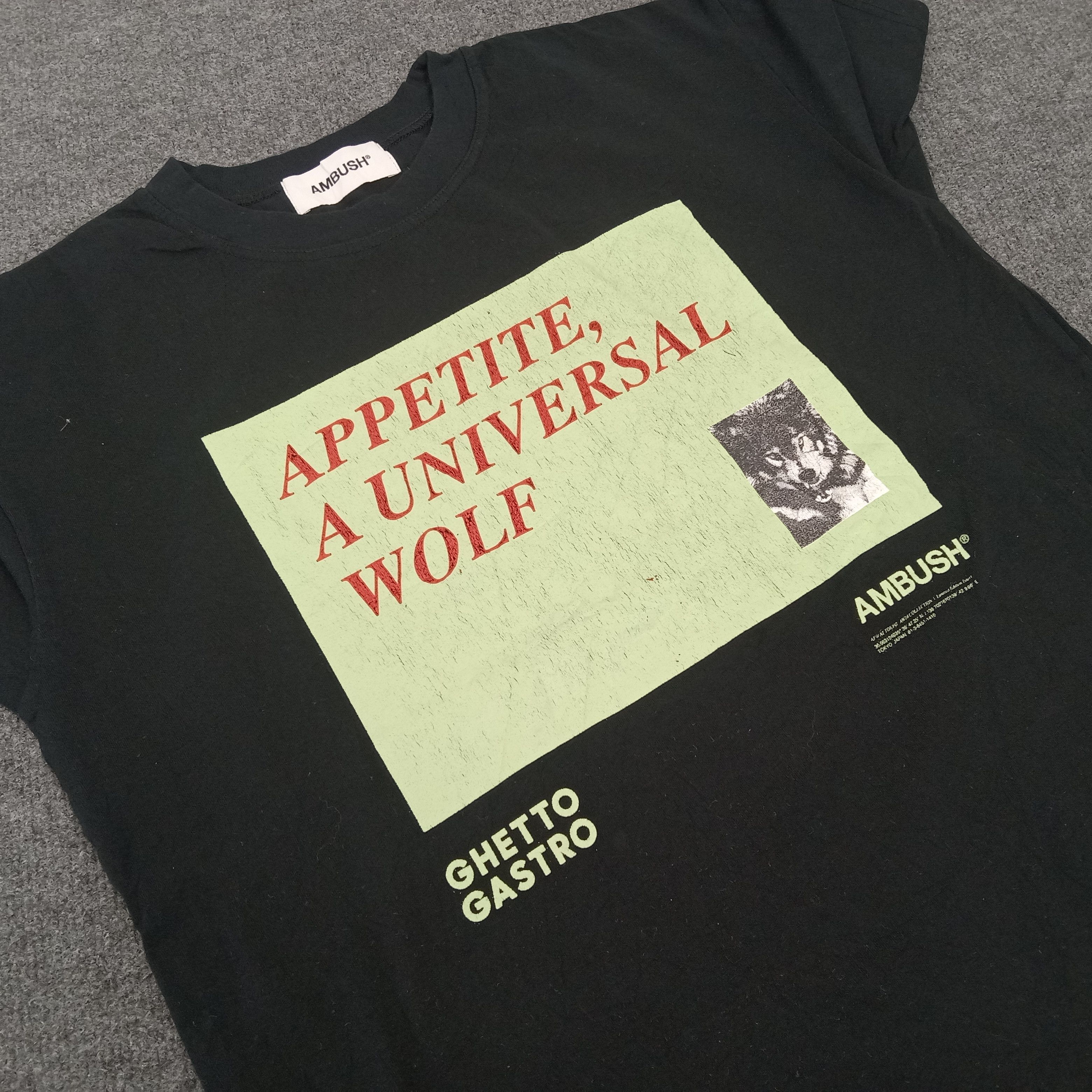 Ambush Design × Japanese Brand × Vintage AMBUSH Japanese Brand Designer Tshirt Size US M / EU 48-50 / 2 - 2 Thumbnail