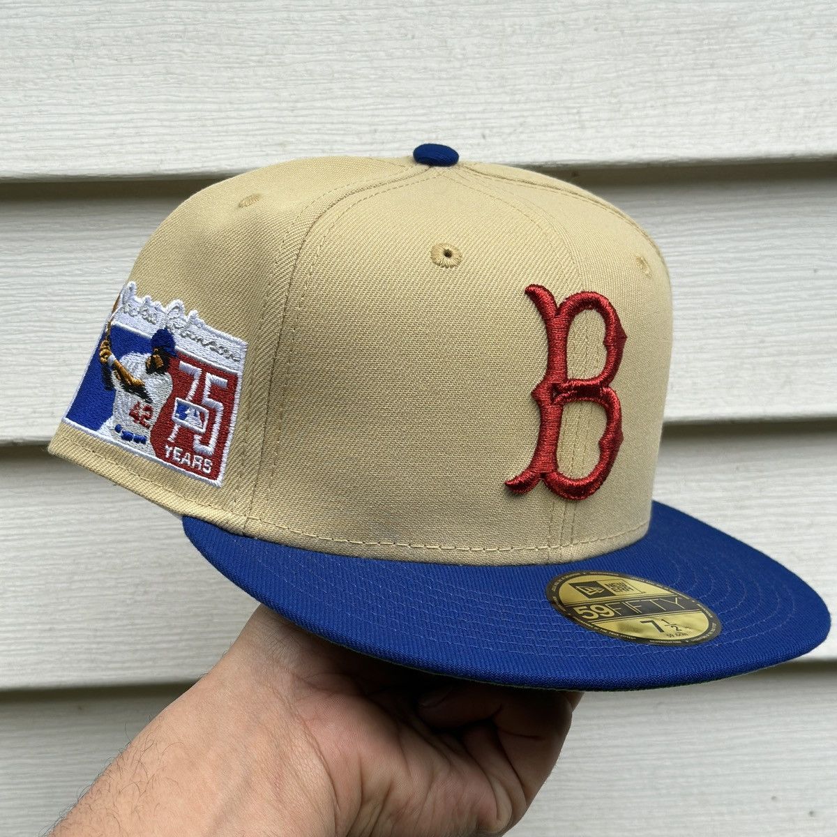 MLB × New Era 95 North New Era Brooklyn Dodgers 7 1/2 Jackie Robinson Day Size ONE SIZE - 1 Thumbnail