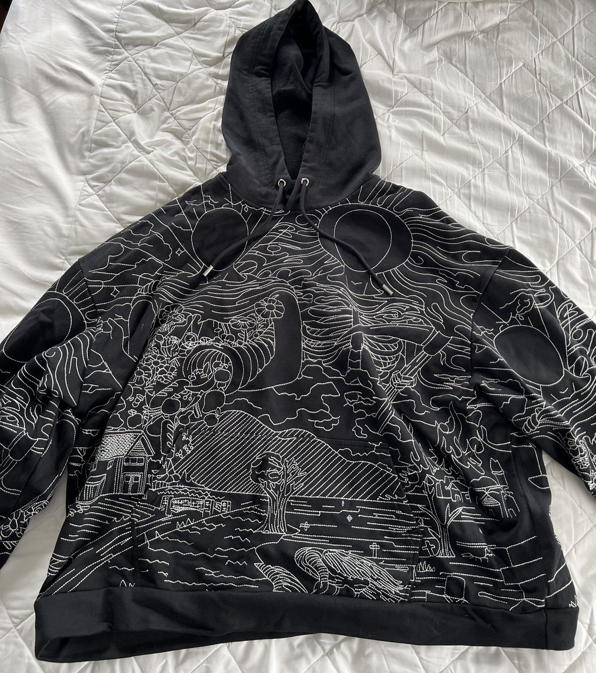 Ev Bravado Pop Smoke x Ev Bravado - Shoot for the stars hoodie 
