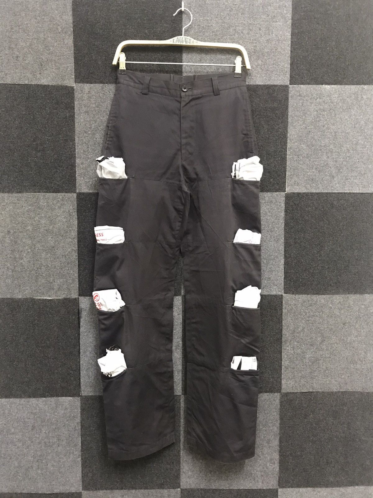 Japanese Brand 💥ARCHIVAL💥RUPERT Japan 12 Pocket Parchute Punk Pant Size US 27 - 1 Thumbnail