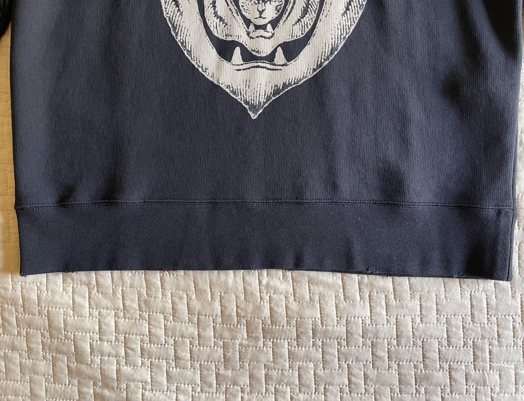 Gucci Gucci sweatshirt L’aveugle par amour black M9/10 STONEWASHED Size US M / EU 48-50 / 2 - 10 Thumbnail