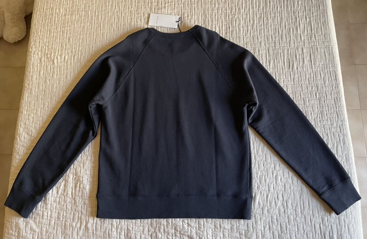 Gucci Gucci sweatshirt L’aveugle par amour black M9/10 STONEWASHED Size US M / EU 48-50 / 2 - 9 Thumbnail