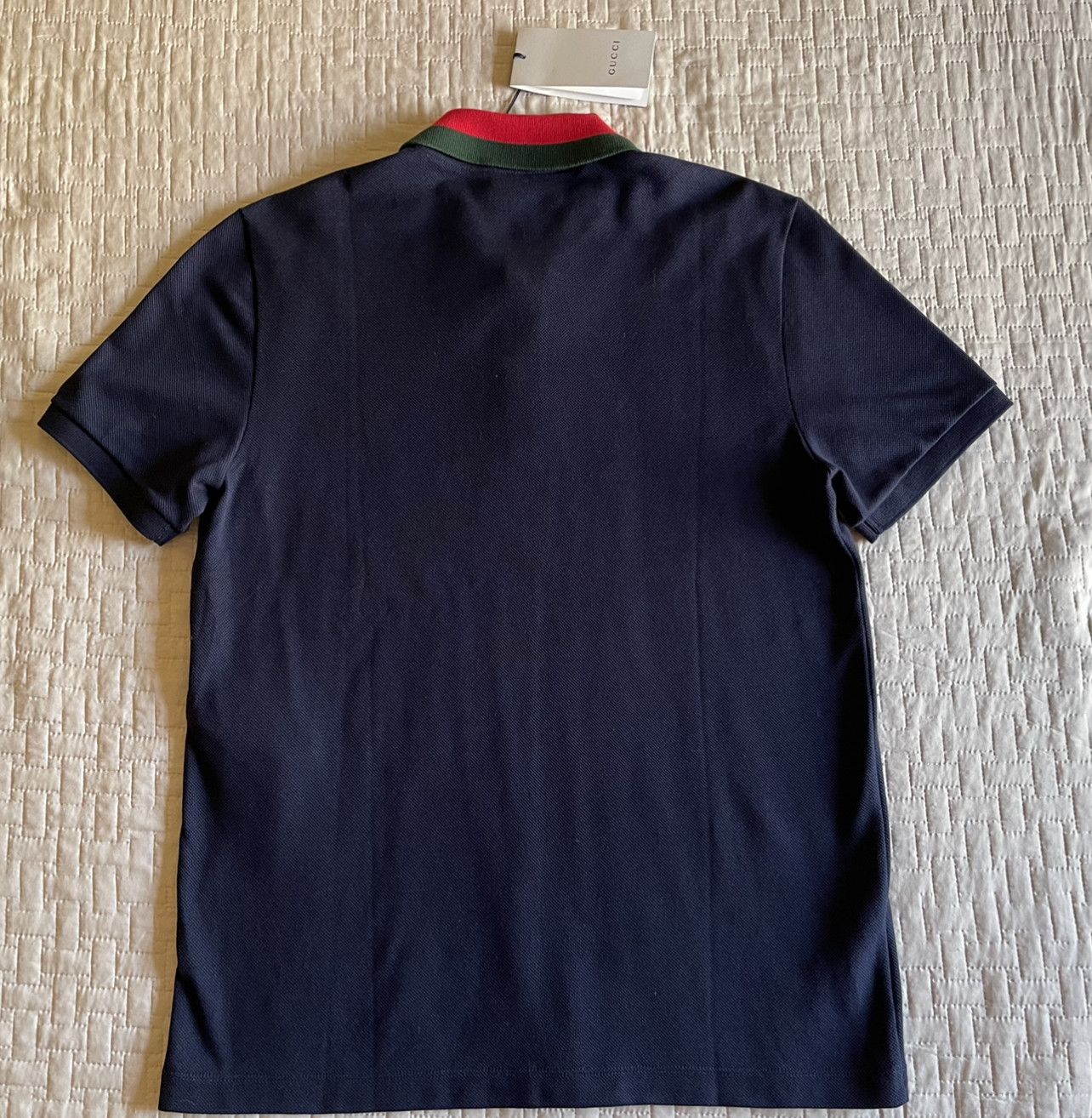 Gucci EMBROIDERED HEART POLO PIERCED HEARTS Size US L / EU 52-54 / 3 - 16 Thumbnail