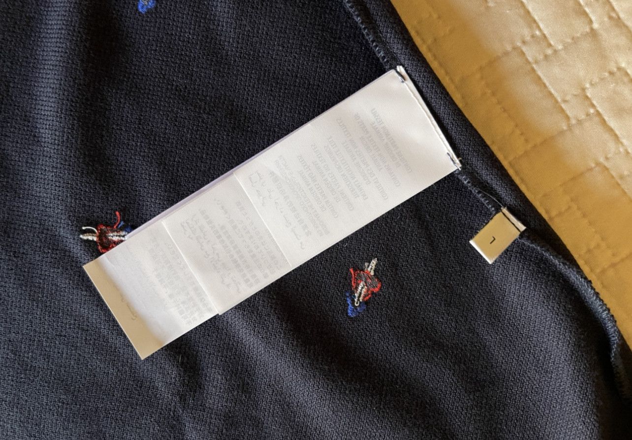 Gucci EMBROIDERED HEART POLO PIERCED HEARTS Size US L / EU 52-54 / 3 - 18 Thumbnail