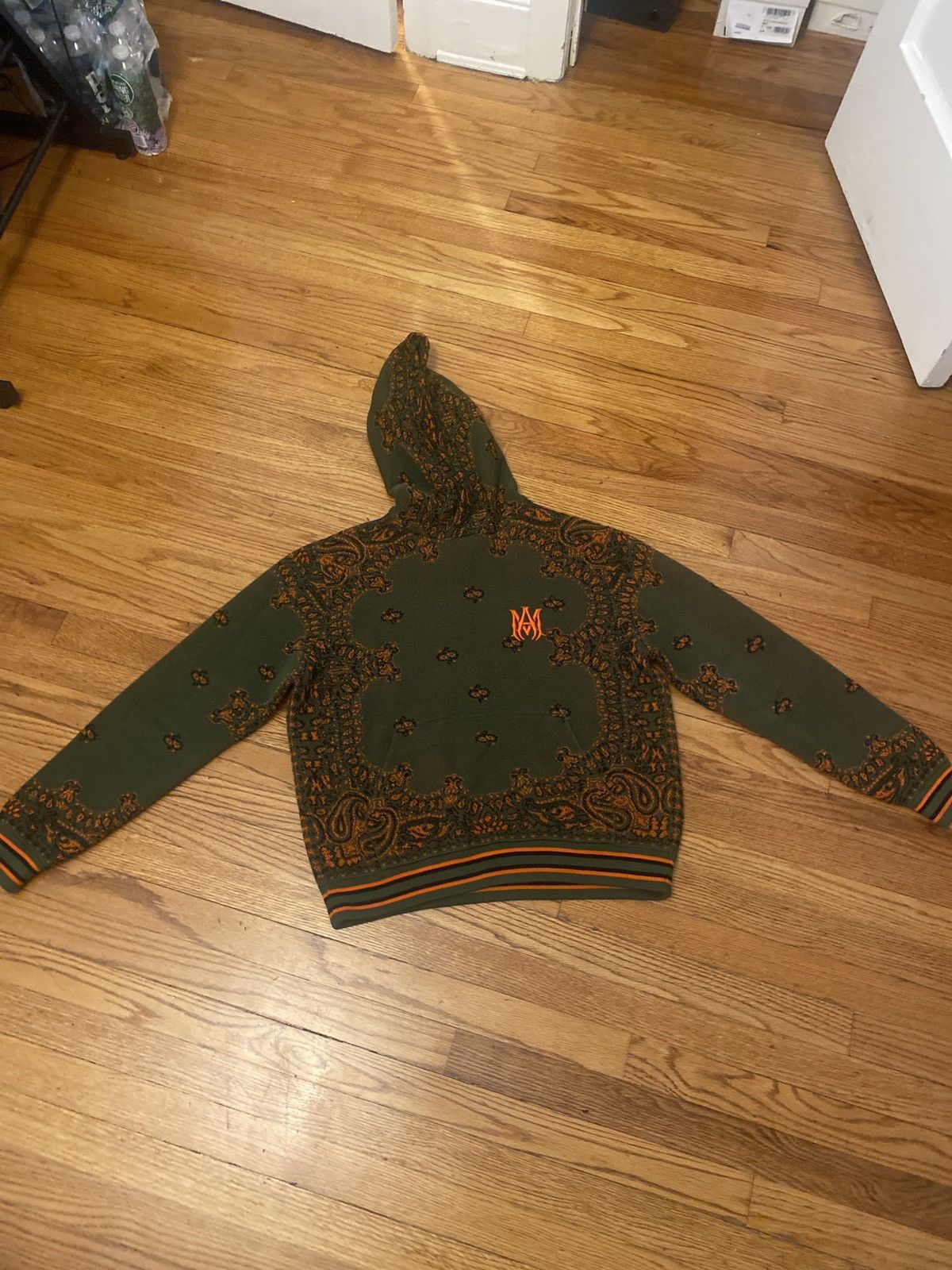 Amiri Amiri bandanna hoodie size L Size US L / EU 52-54 / 3 - 1 Thumbnail