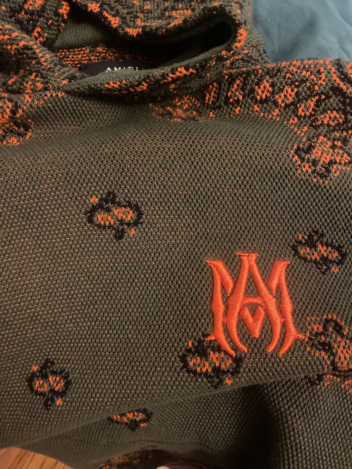 Amiri Amiri bandanna hoodie size L Size US L / EU 52-54 / 3 - 3 Thumbnail