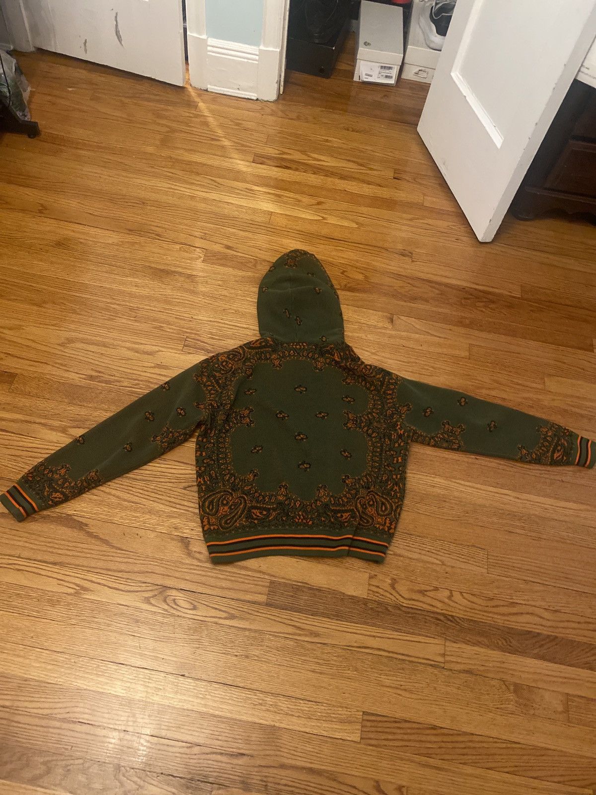 Amiri Amiri bandanna hoodie size L Size US L / EU 52-54 / 3 - 2 Thumbnail
