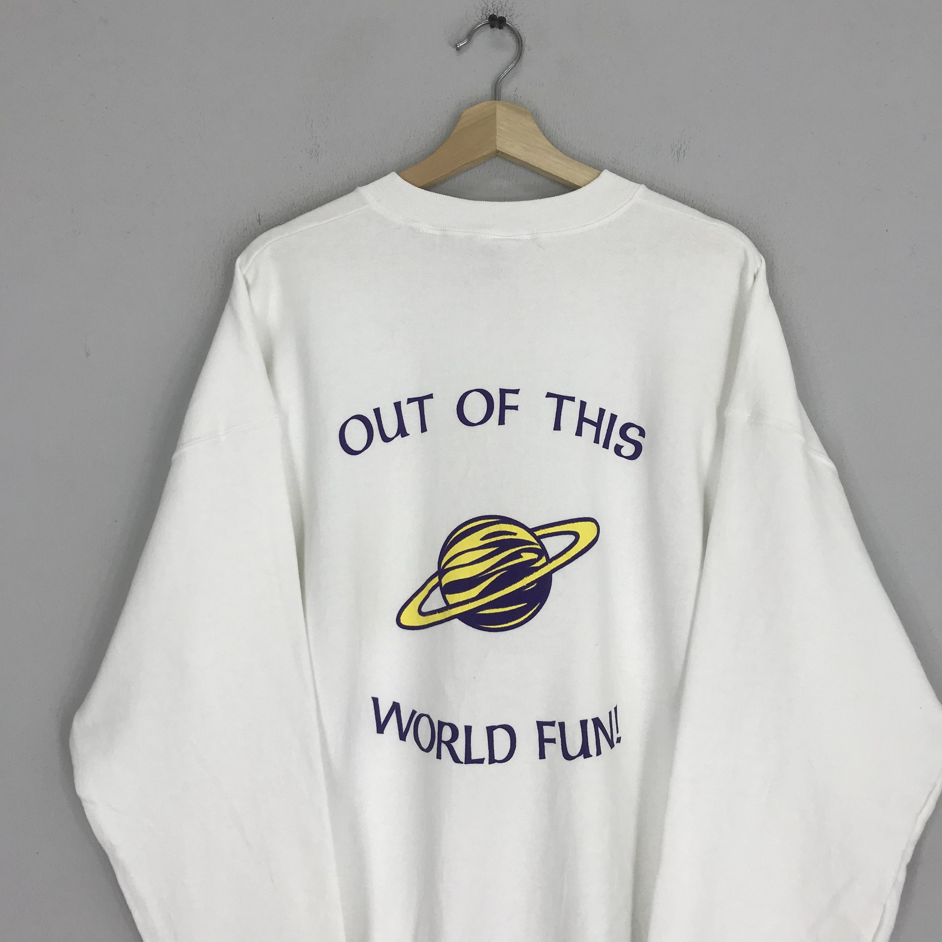 Fruit Of The Loom Vintage 90s Fruit Of The Loom Out Of This World Found Size US XL / EU 56 / 4 - 4 Thumbnail