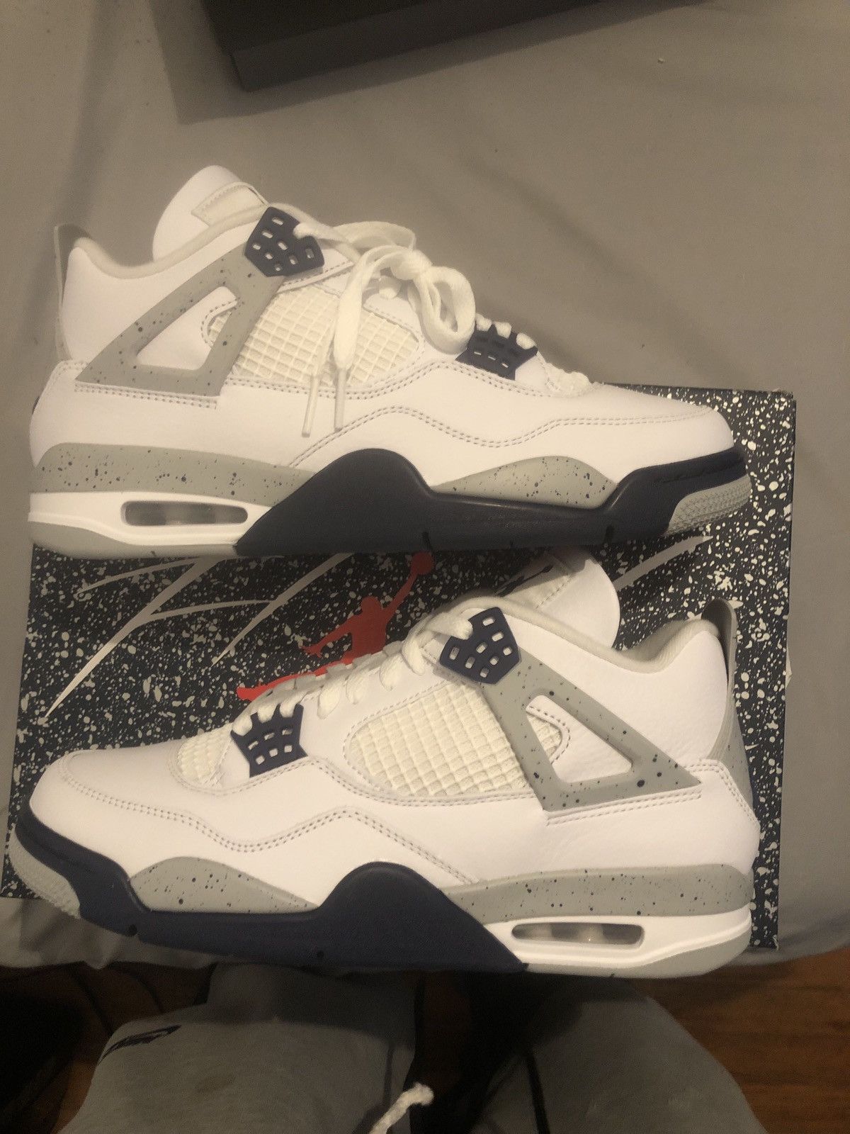 jordan 4 midnight navy blue womens