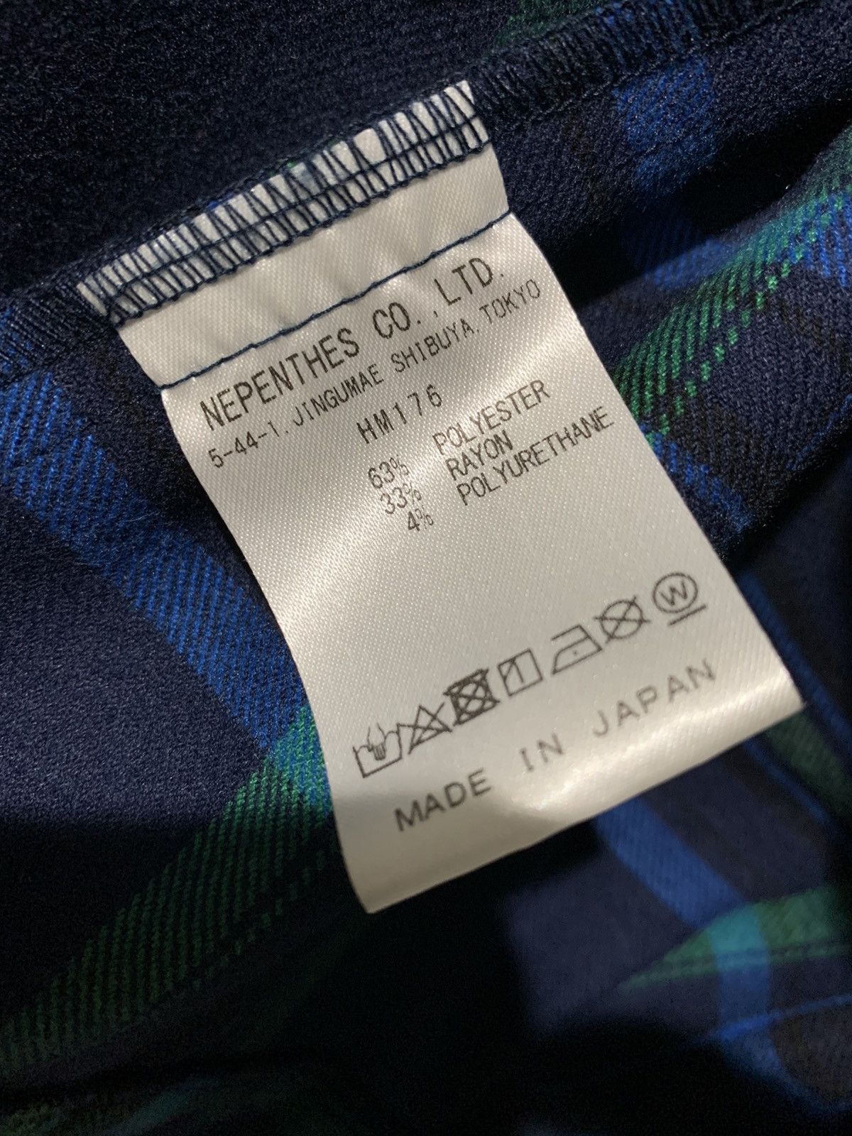Needles Needles Plaid Flannel Jacket Shirt Size 2 Size US XS / EU 42 / 0 - 4 Thumbnail