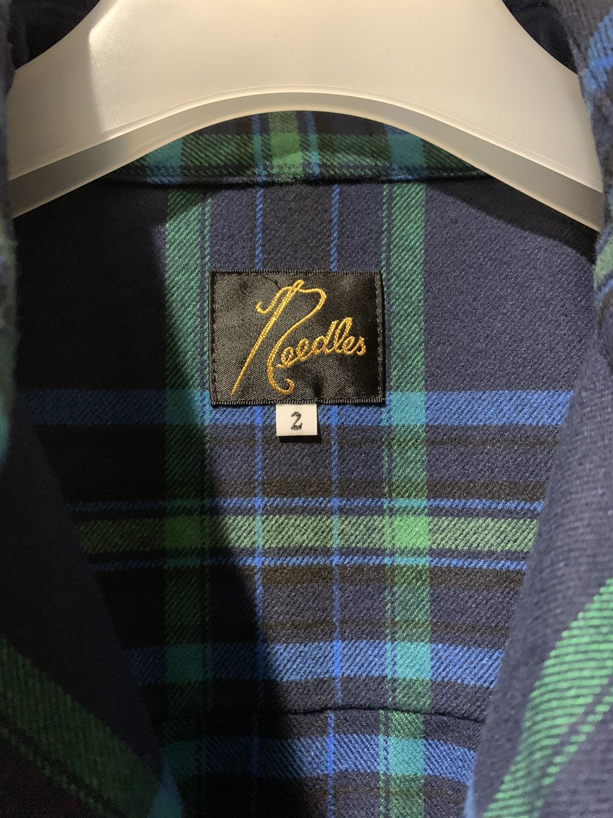 Needles Needles Plaid Flannel Jacket Shirt Size 2 Size US XS / EU 42 / 0 - 3 Thumbnail