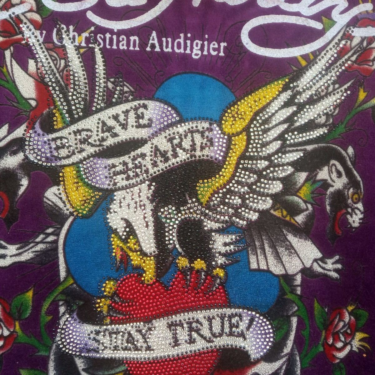 Christian Audigier Motive Tradition Japan Fleece Tattoo Gangsta Hoodie Size US XS / EU 42 / 0 - 5 Thumbnail