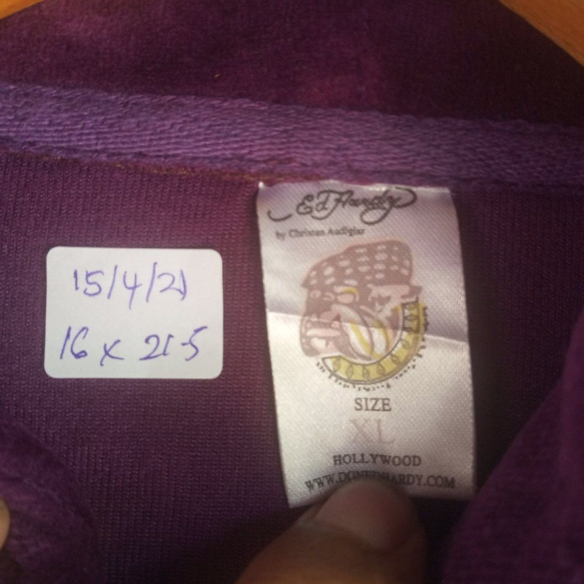 Christian Audigier Motive Tradition Japan Fleece Tattoo Gangsta Hoodie Size US XS / EU 42 / 0 - 7 Thumbnail