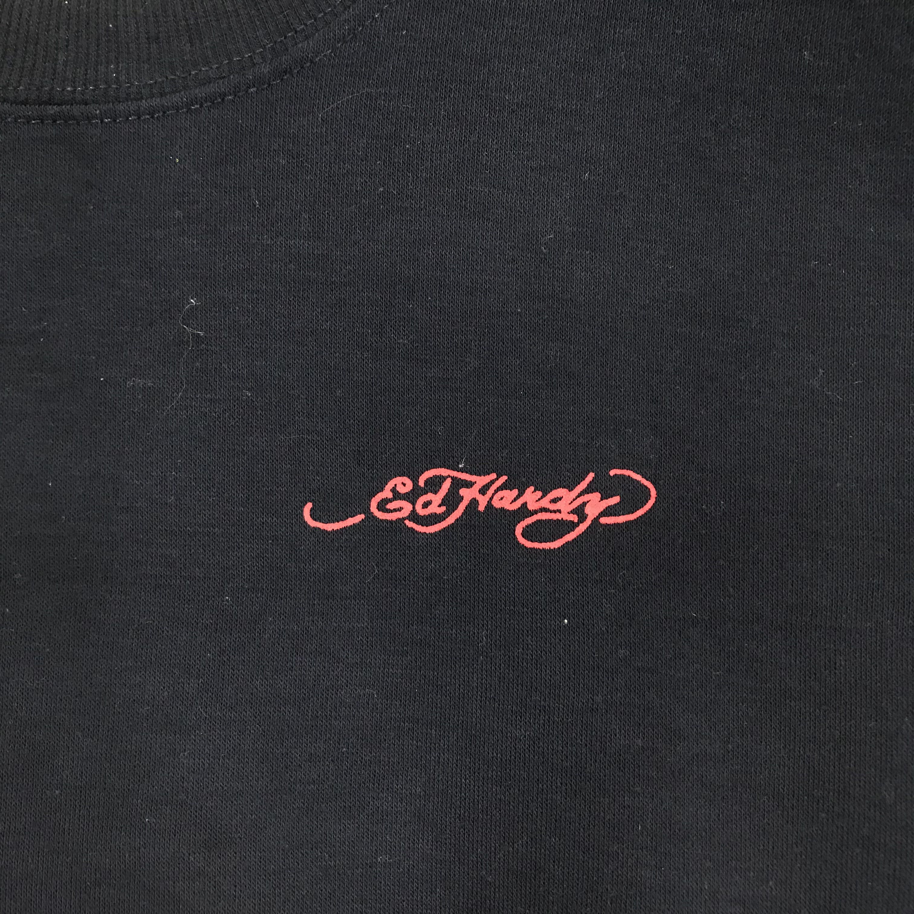 Christian Audigier Ed Hardy Christian Audigier In Memory Tattoo Flower Sweater Size US M / EU 48-50 / 2 - 6 Thumbnail