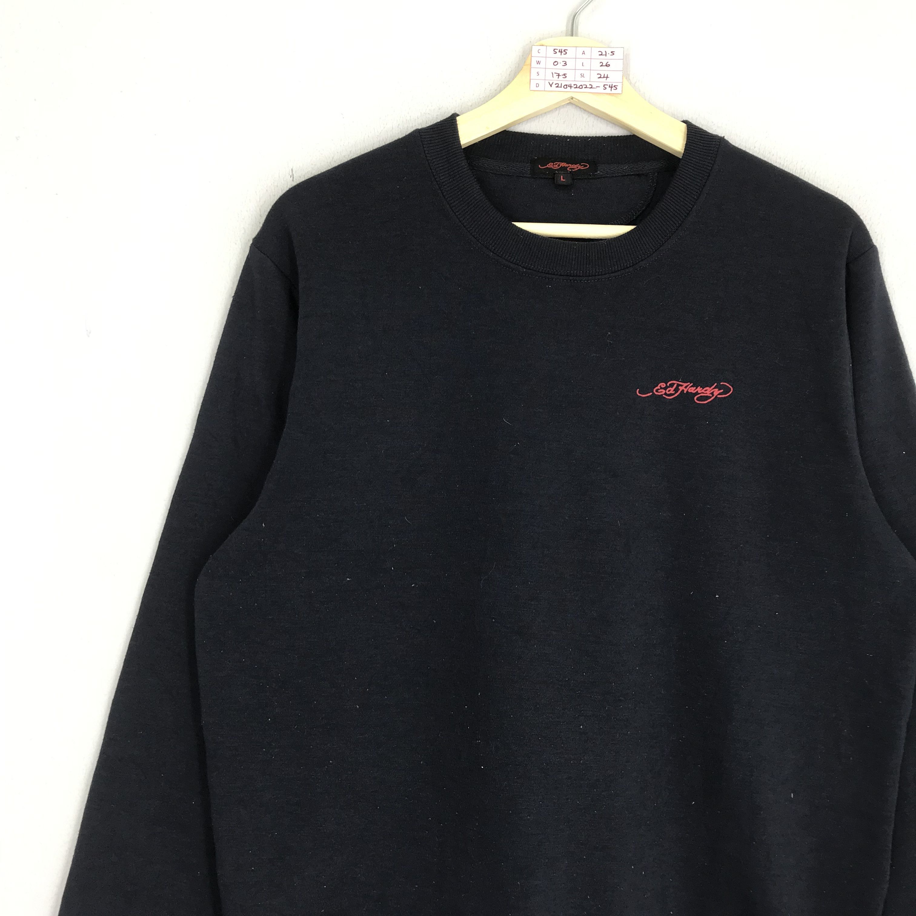 Christian Audigier Ed Hardy Christian Audigier In Memory Tattoo Flower Sweater Size US M / EU 48-50 / 2 - 3 Thumbnail