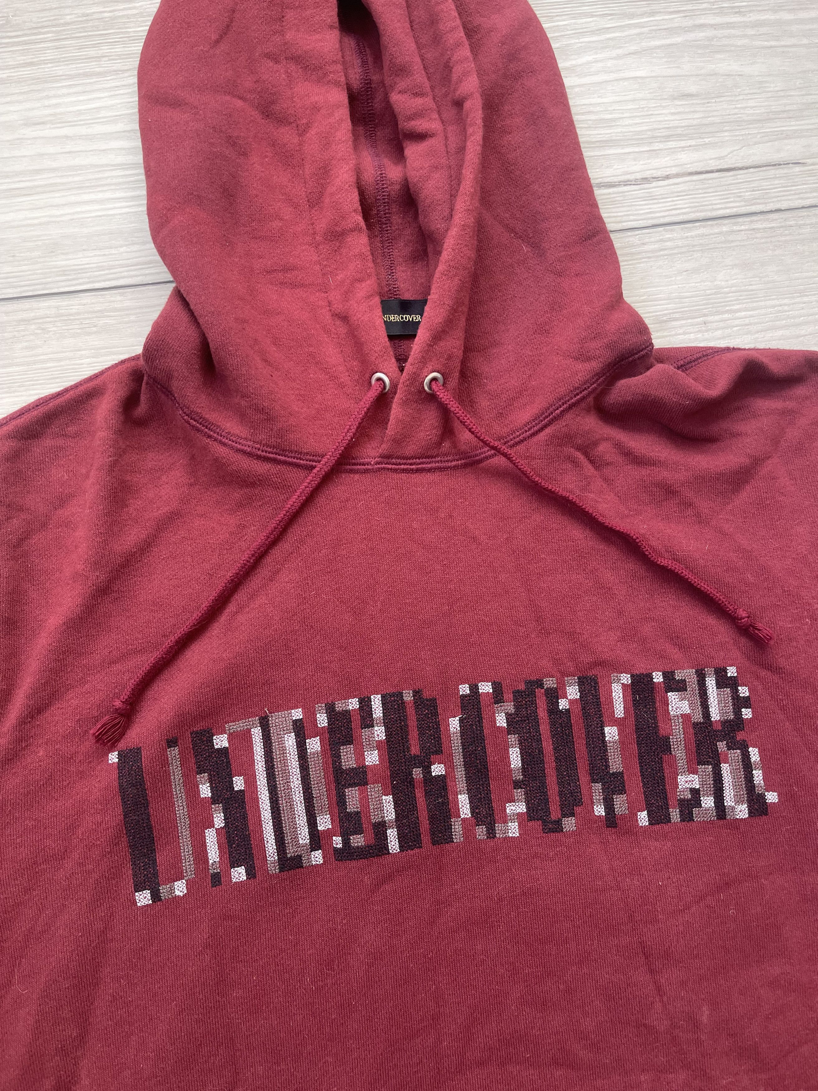 Undercover Undercover S/S 2017 Witch Pixel Embroidered Hoodie SS17 Size US L / EU 52-54 / 3 - 4 Thumbnail