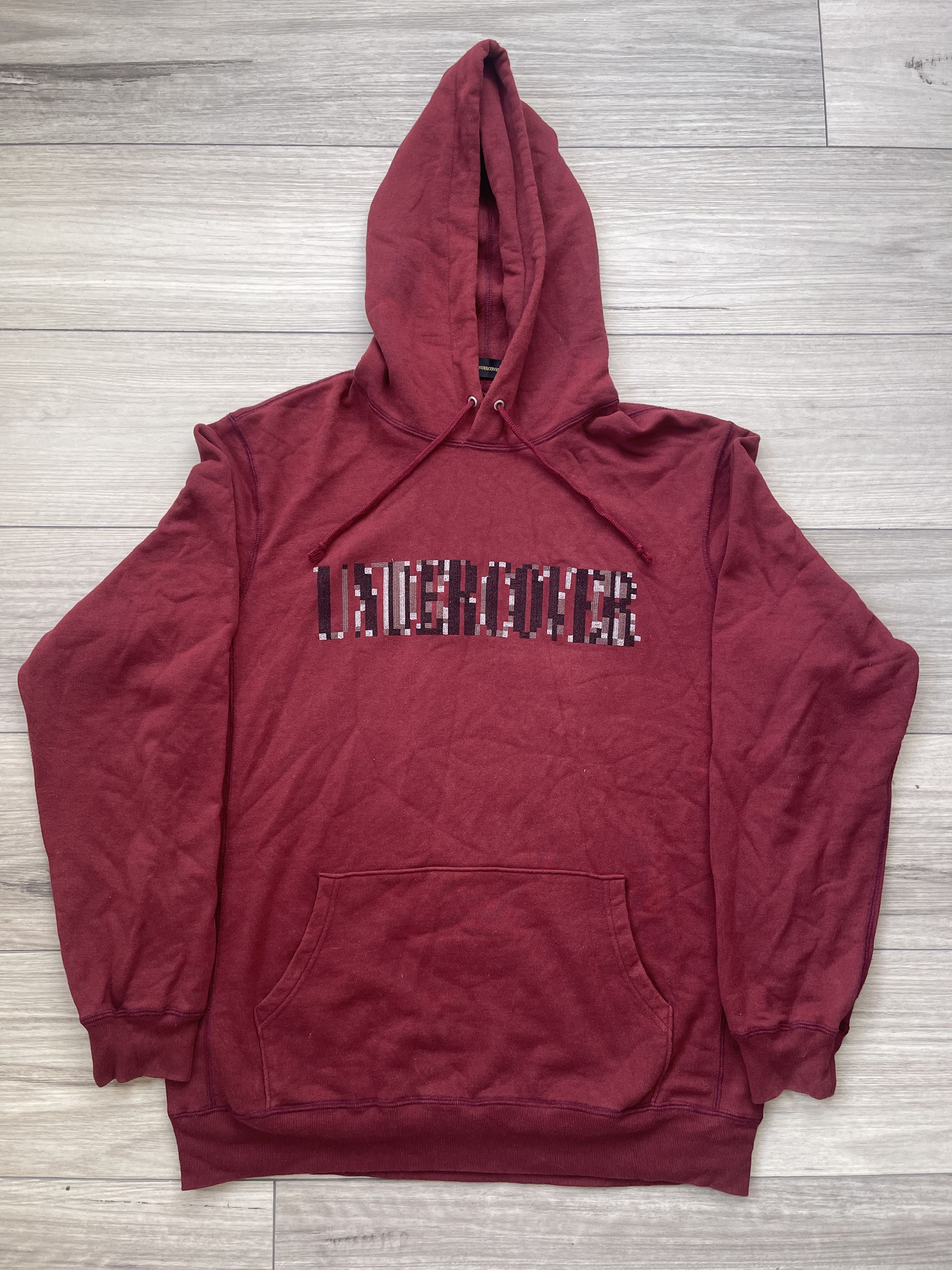 Undercover Undercover S/S 2017 Witch Pixel Embroidered Hoodie SS17 Size US L / EU 52-54 / 3 - 3 Thumbnail