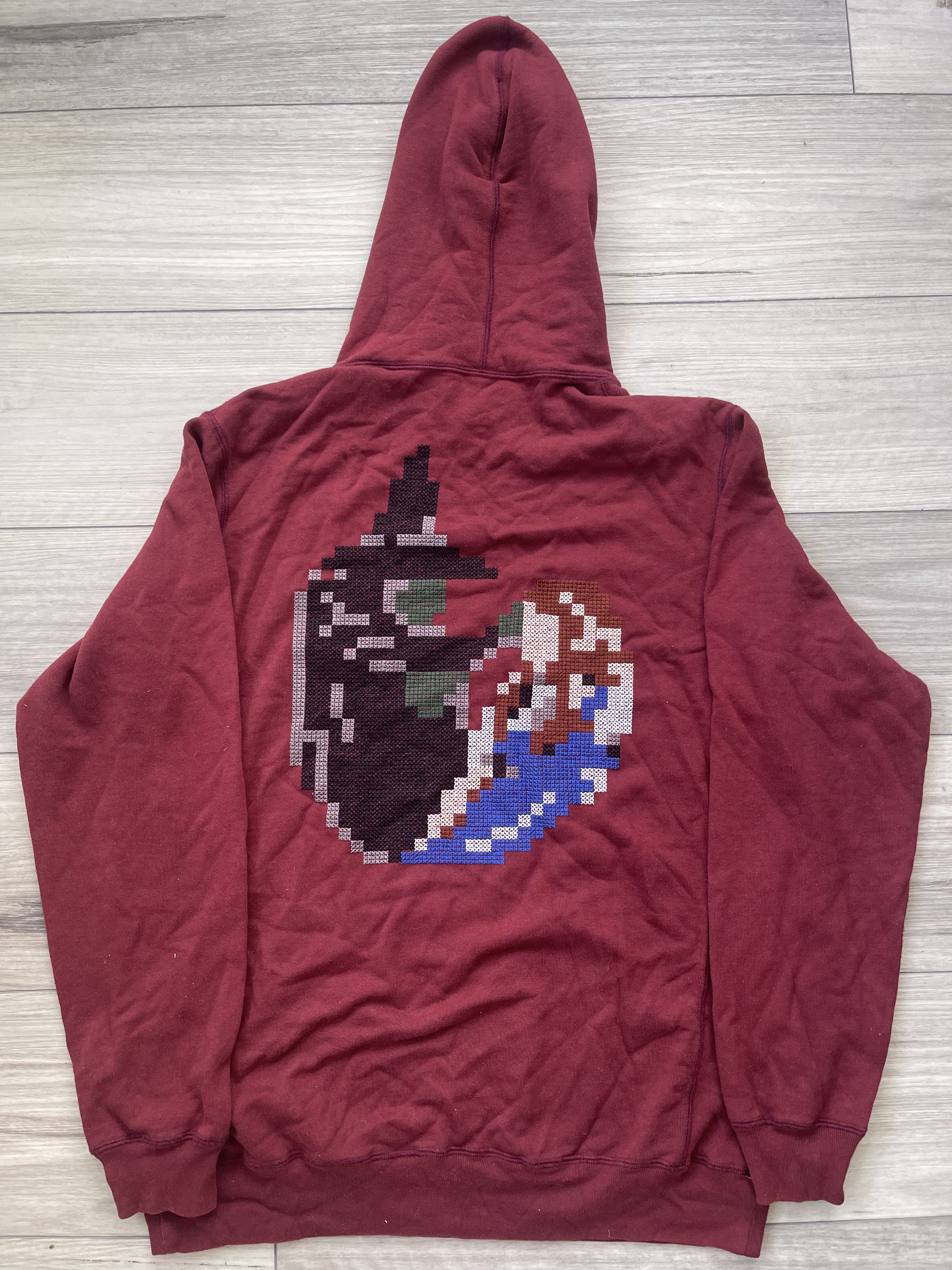 Undercover Undercover S/S 2017 Witch Pixel Embroidered Hoodie SS17 Size US L / EU 52-54 / 3 - 2 Thumbnail