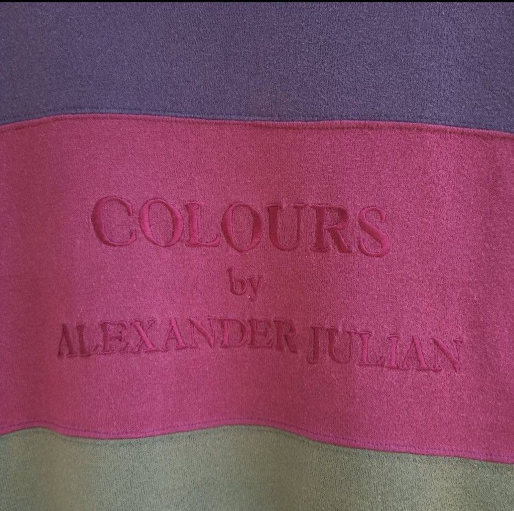 Alexander Julian Vintage Colours by Alexander Julian Colourblock Sweatshirts Size US M / EU 48-50 / 2 - 3 Thumbnail