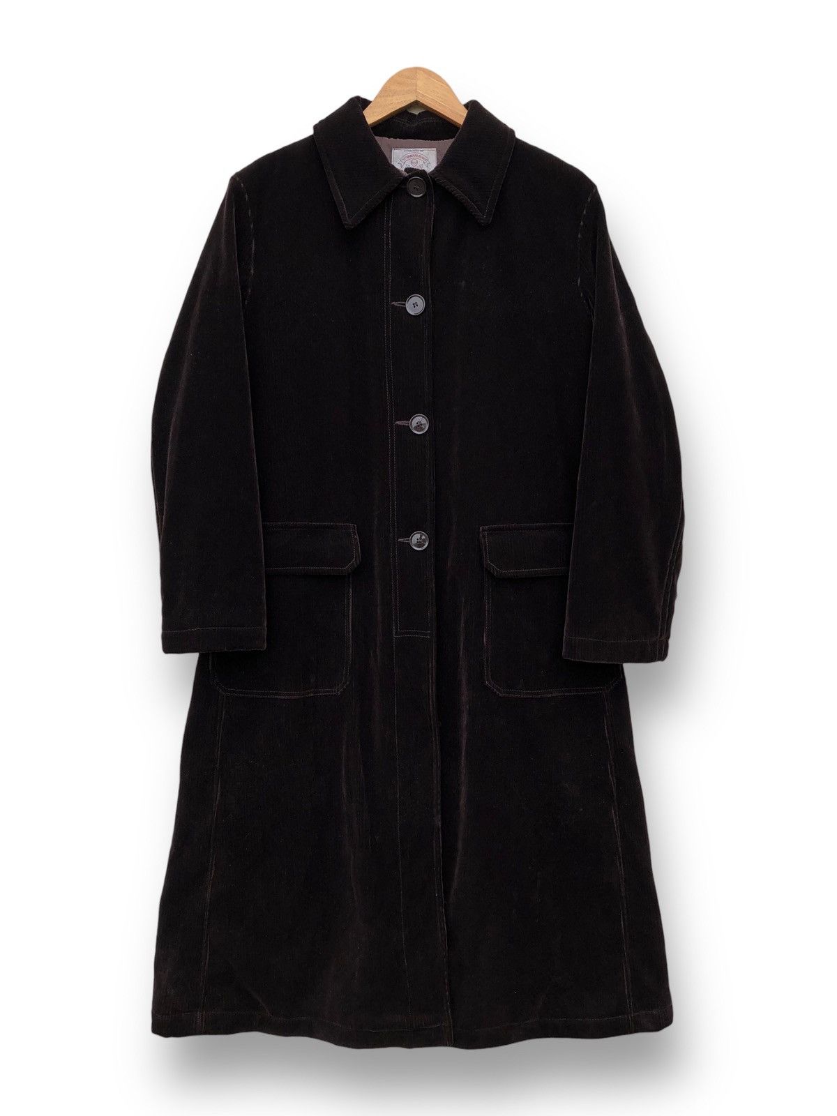 Giorgio Armani 🔥VINTAGE GIORGIO ARMANI ITALY VELVET OVER COAT/JACKET Size US M / EU 48-50 / 2 - 4 Thumbnail