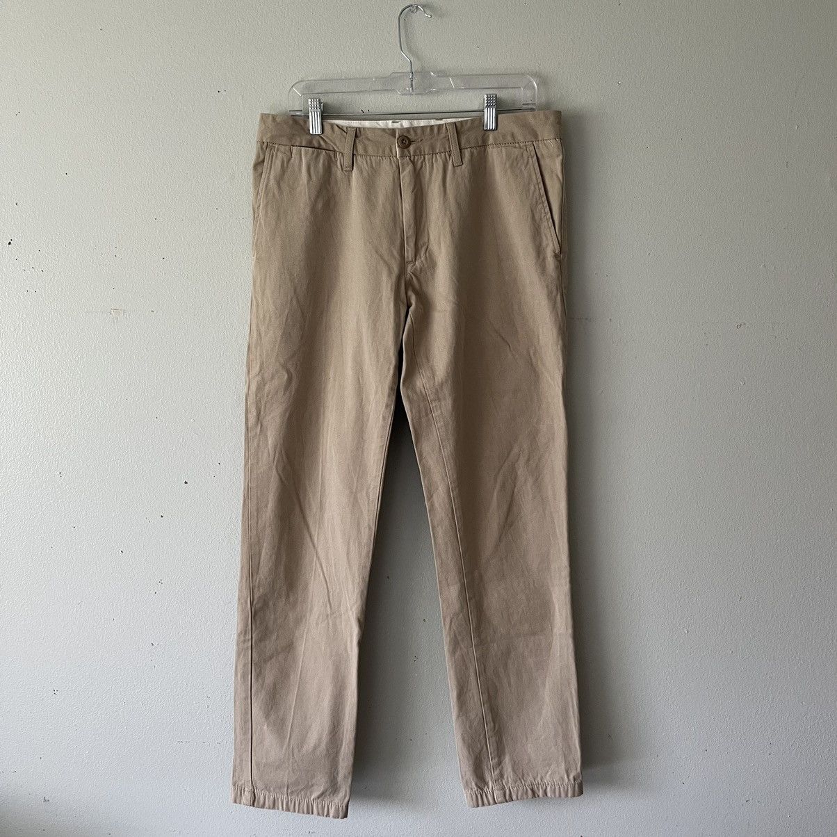 A.P.C. FW13 Military Chino Pant with Leather Patch Jameson Size US 31 - 1 Thumbnail