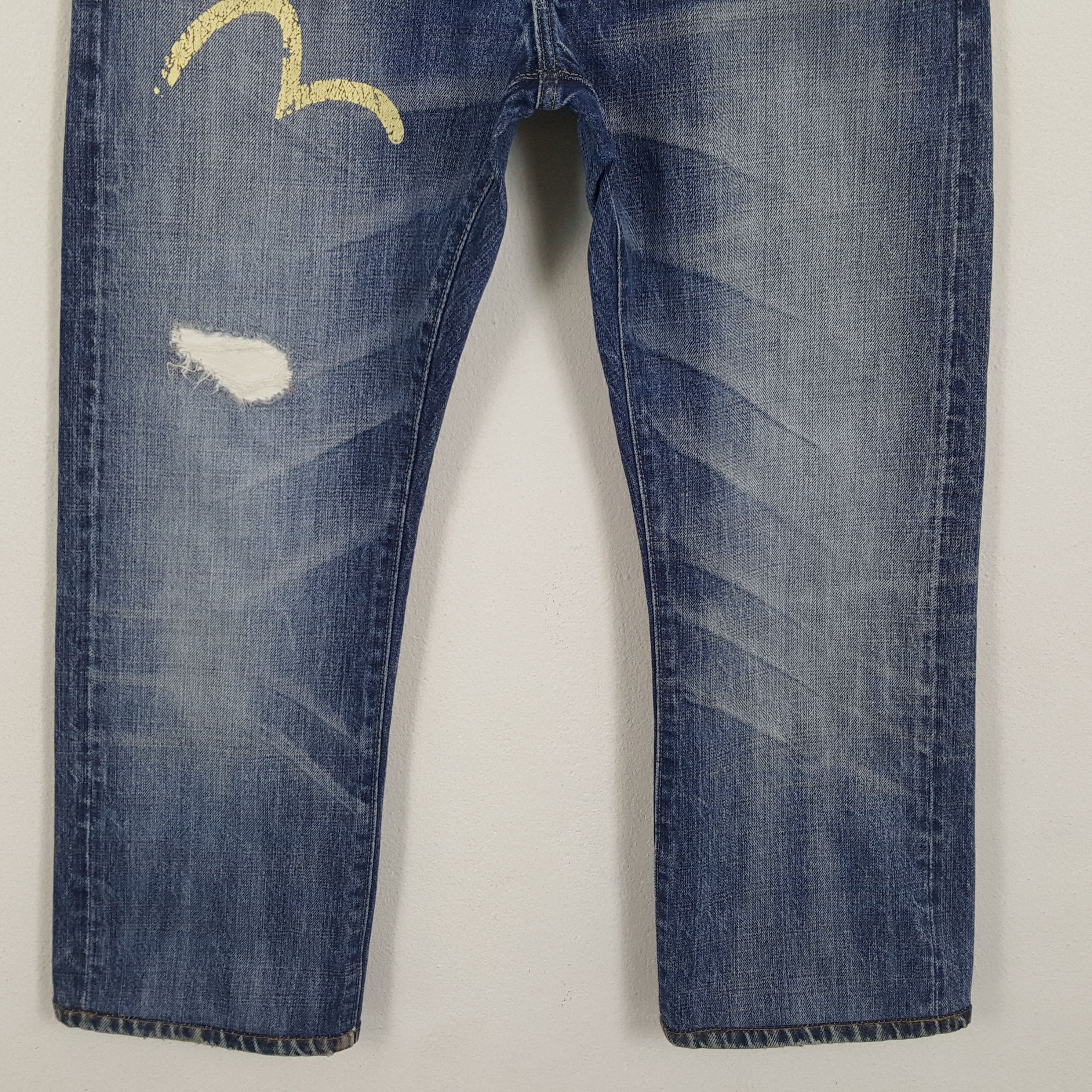 EVISU Japanese Brand Streetwear Skateboard Custom Jeans