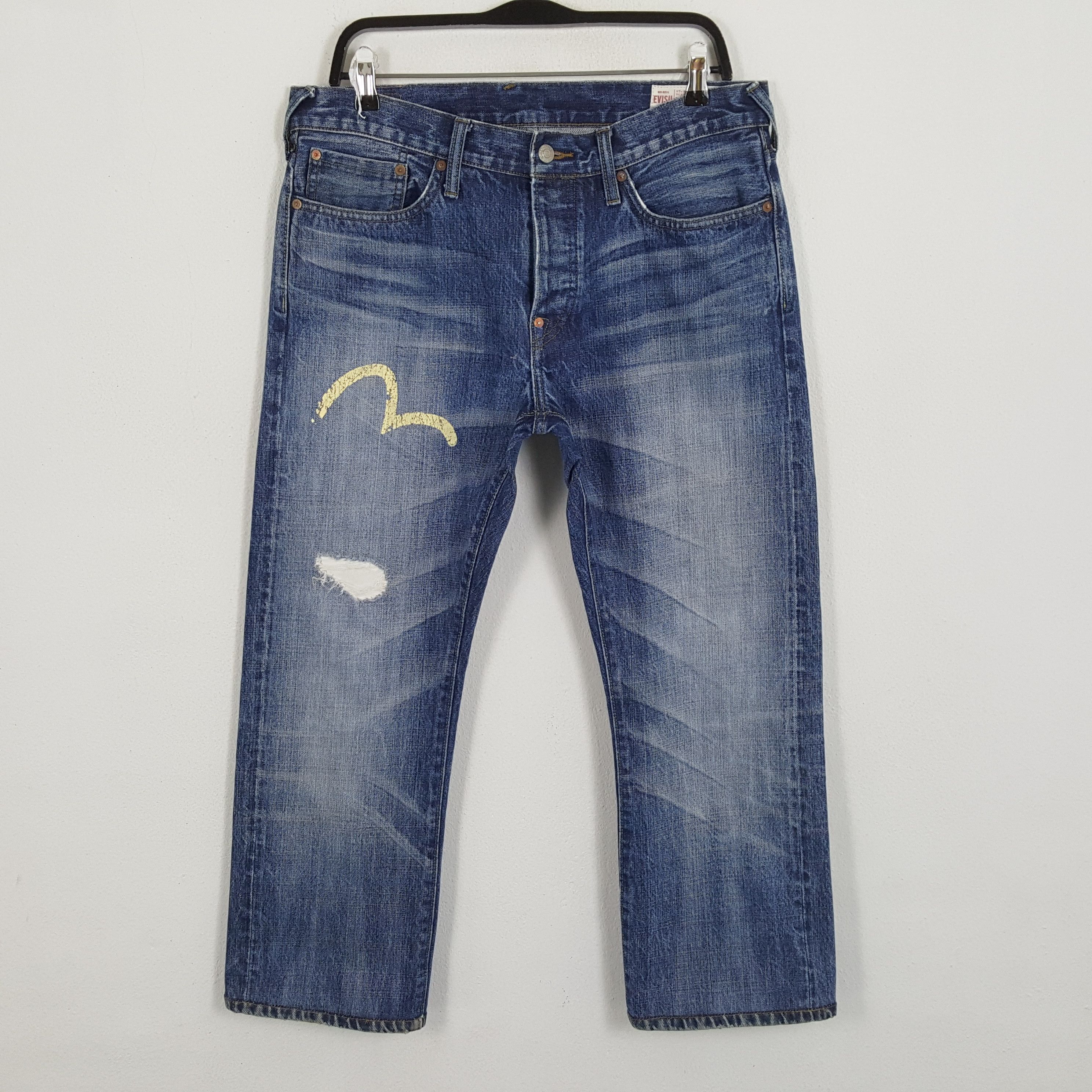 EVISU Japanese Brand Streetwear Skateboard Custom Jeans