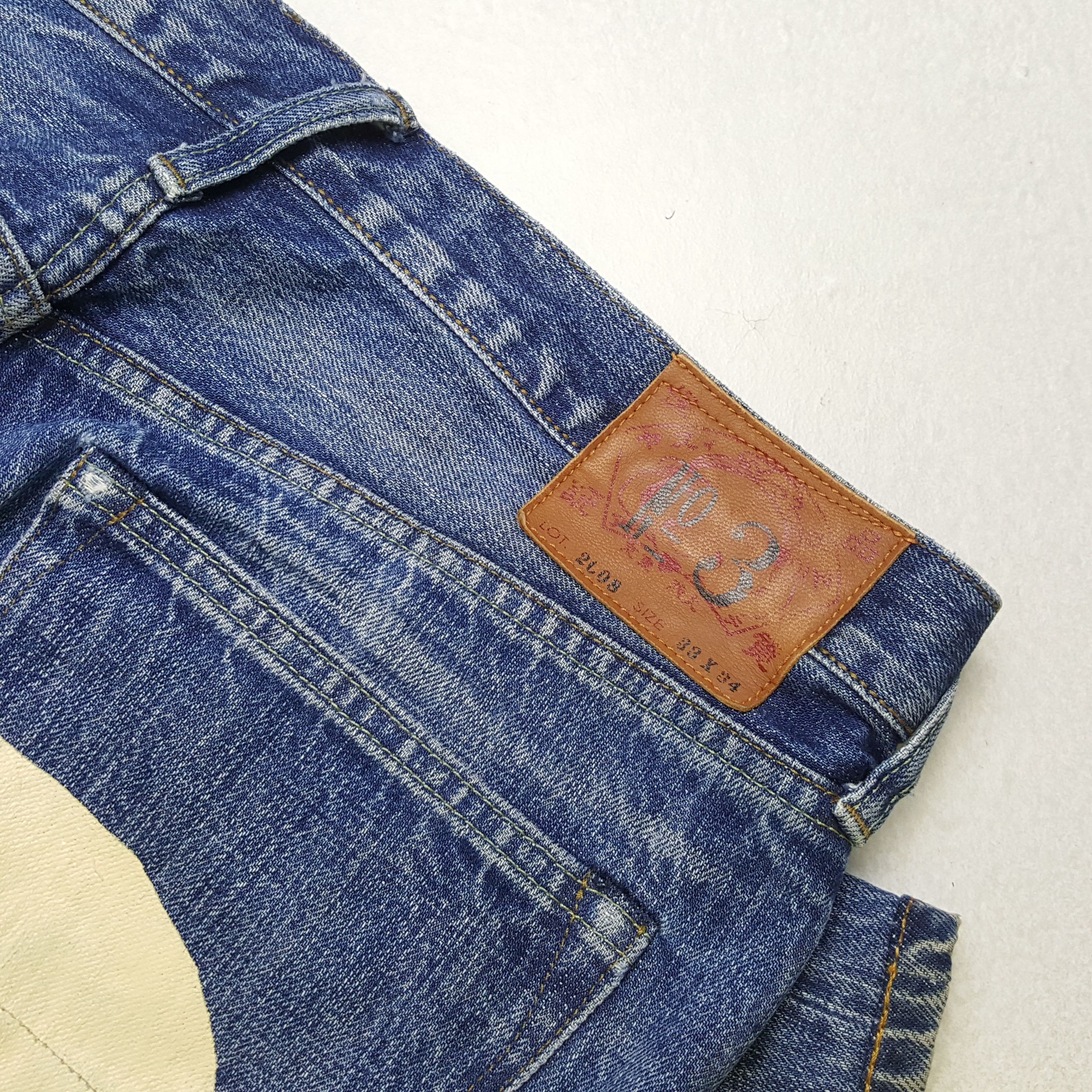 EVISU Japanese Brand Streetwear Skateboard Custom Jeans