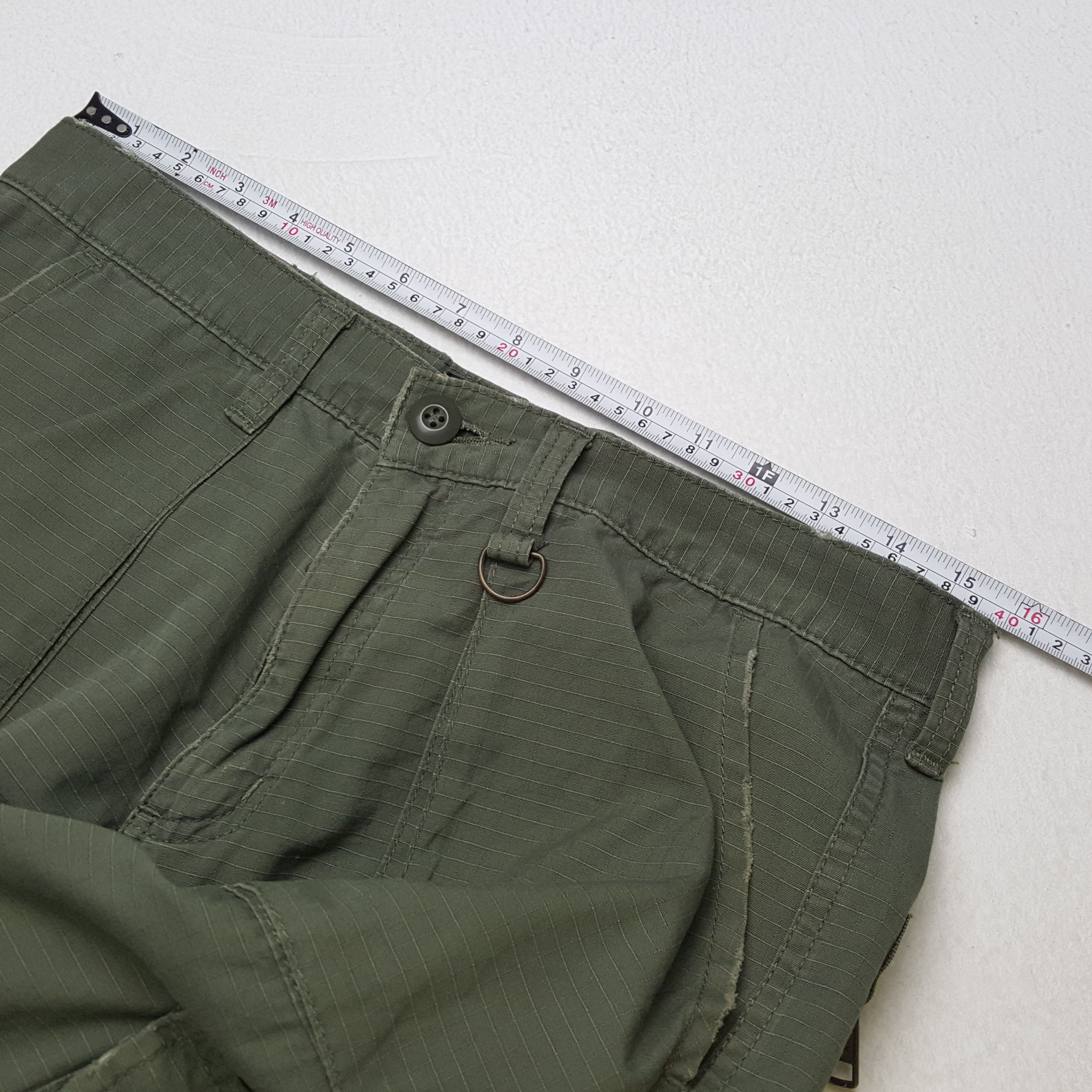 Alpha Industries × Vintage ALPHA INDUSTRIES Military Streetwear Cargo Style Pants Size US 31 - 7 Thumbnail