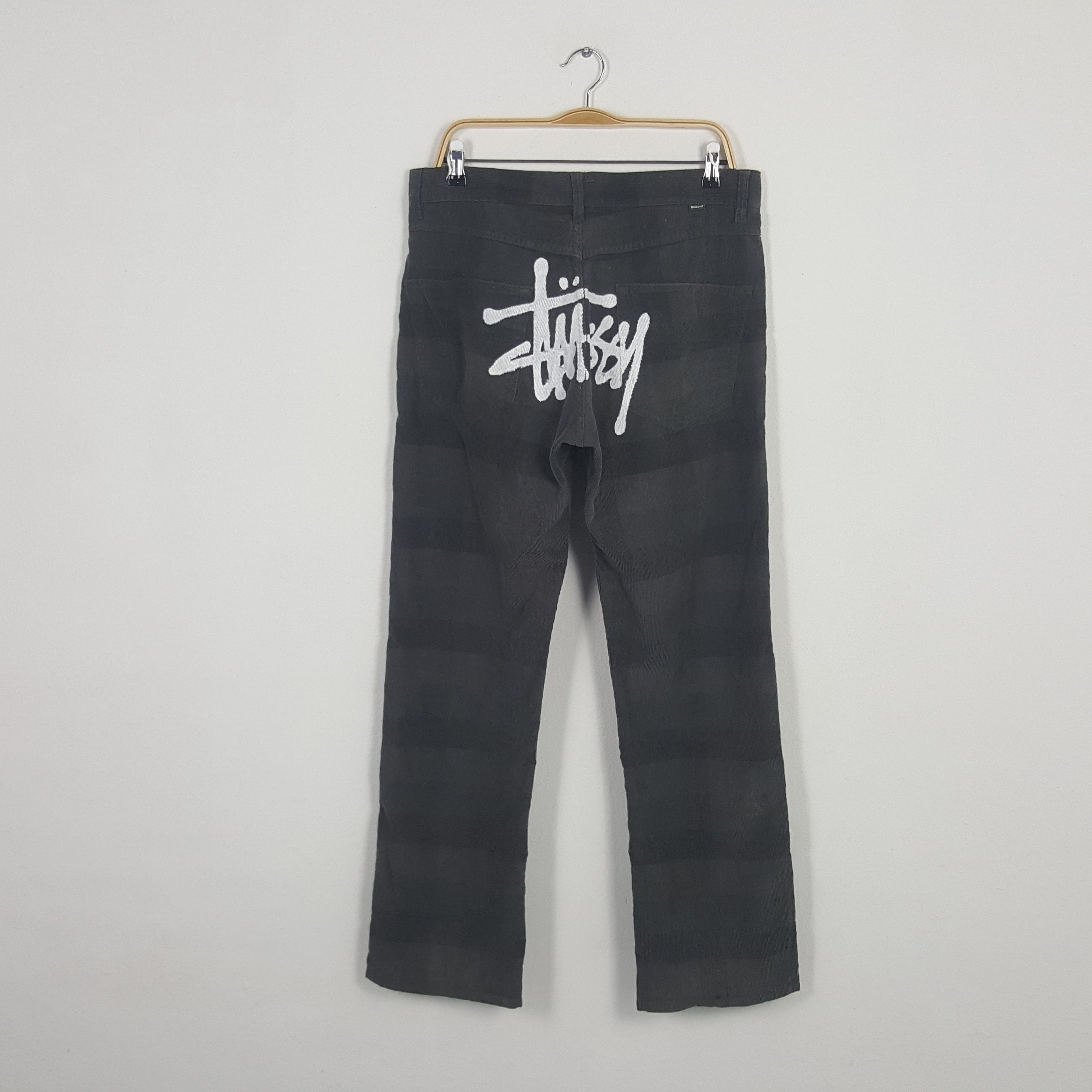 Vintage Stussy Custom Art Design Pants