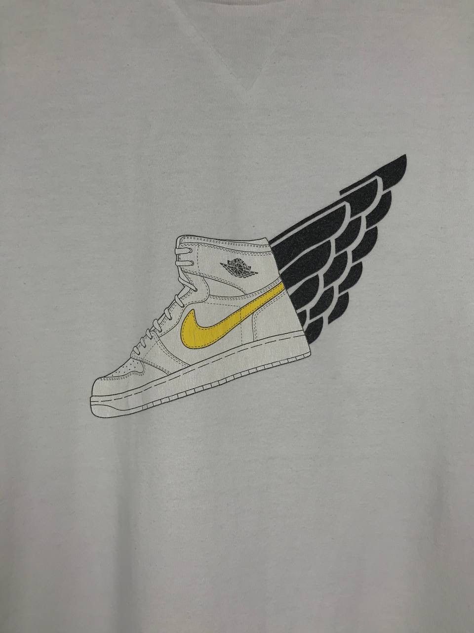 Jordan Brand × Vintage Jordan vintage streetwear center logo tee Size US S / EU 44-46 / 1 - 3 Thumbnail