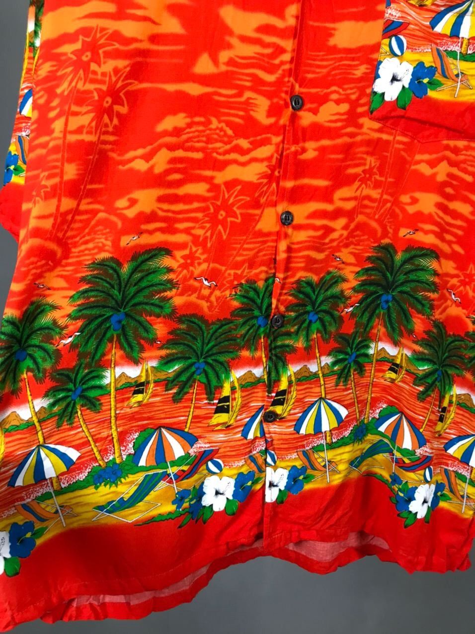 Vintage Vintage Hawaiian Crazy Shirt Size US XL / EU 56 / 4 - 5 Thumbnail
